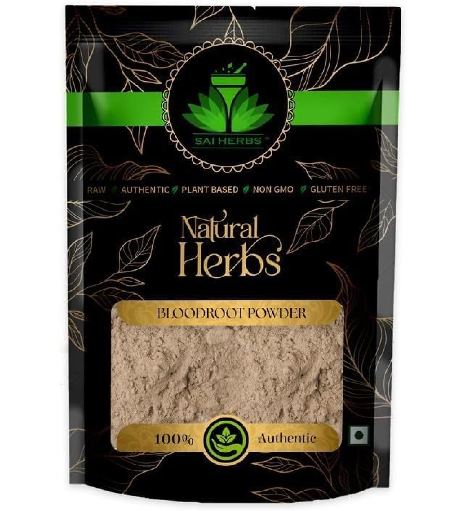 ANI Bloodroot Extract Powder - Sanguinaria Canadensis Extract Powder - Pure & Natural (250 Grams)