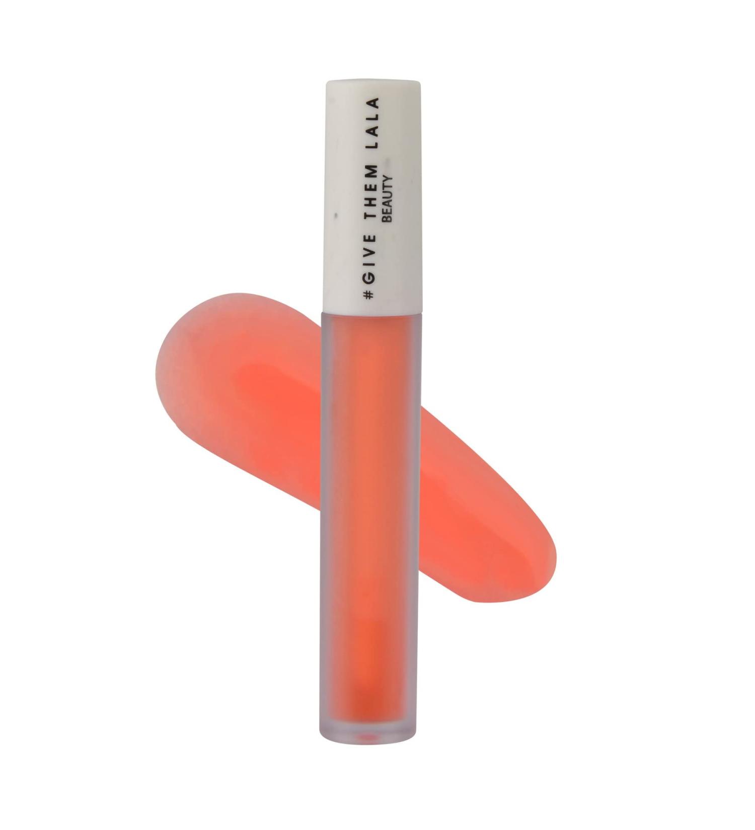 GIVE THEM LALA Drenched Lip Quencher - Moisturizing Clear Lip Gloss by Lala Kent | Cruelty-Free Lip Oil for Hydrated Lips - Buy Online on GoSupps.com