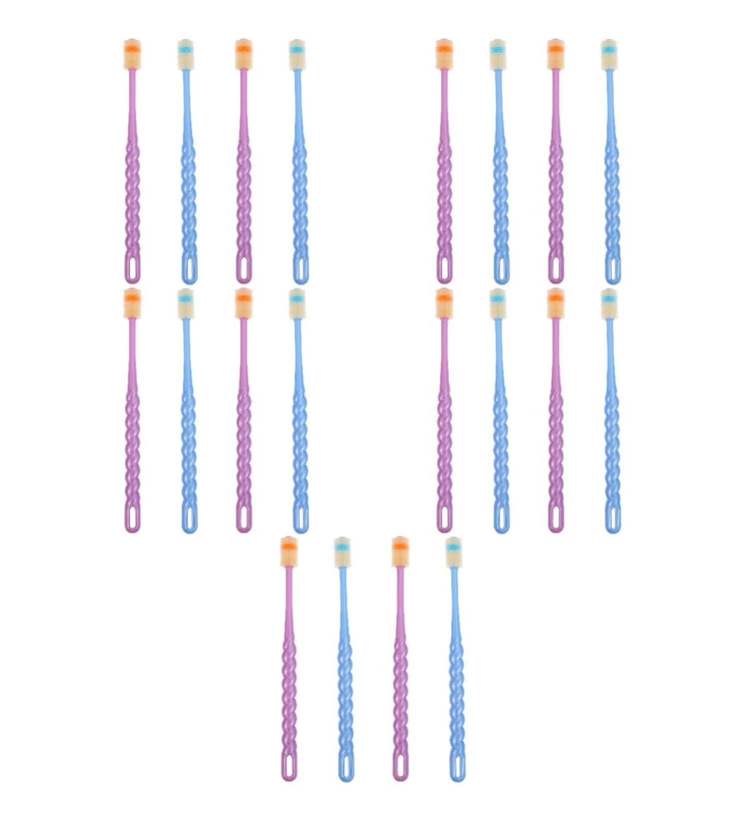 Buy Healvian 20 STK Baby Toothbrush 360 Brightening Toothbrush for Infants & Young Kids | Nylon Care Training Brush for Boys & Girls - Buy Online on GoSupps.com