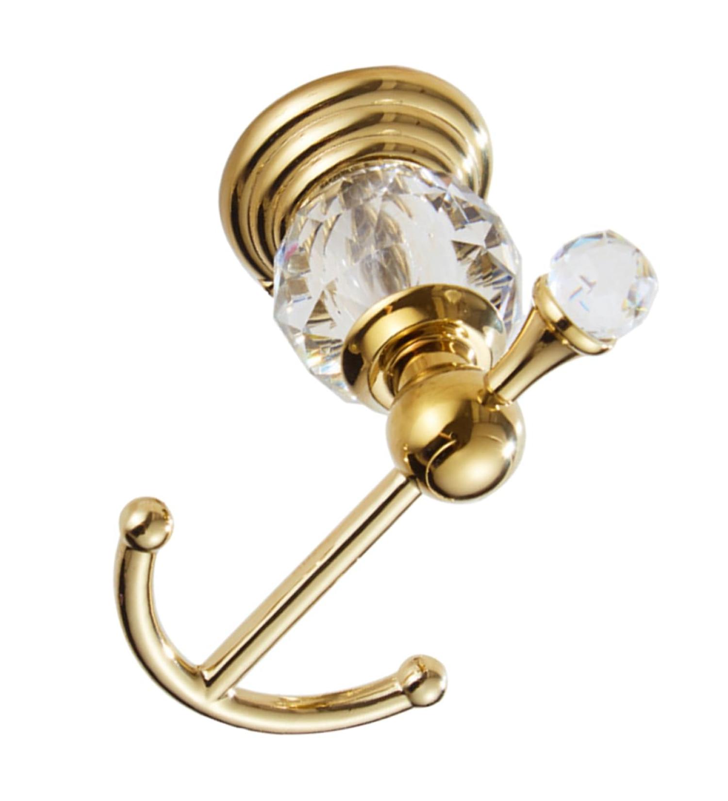 Alipis Crystal Robe Hook Hook Clothes Hangers Black Robe Towels Ceiling Hooks Heavy Duty Wall Hook Set Matte Luxury Towel Hooks - Buy Online on GoSupps.com