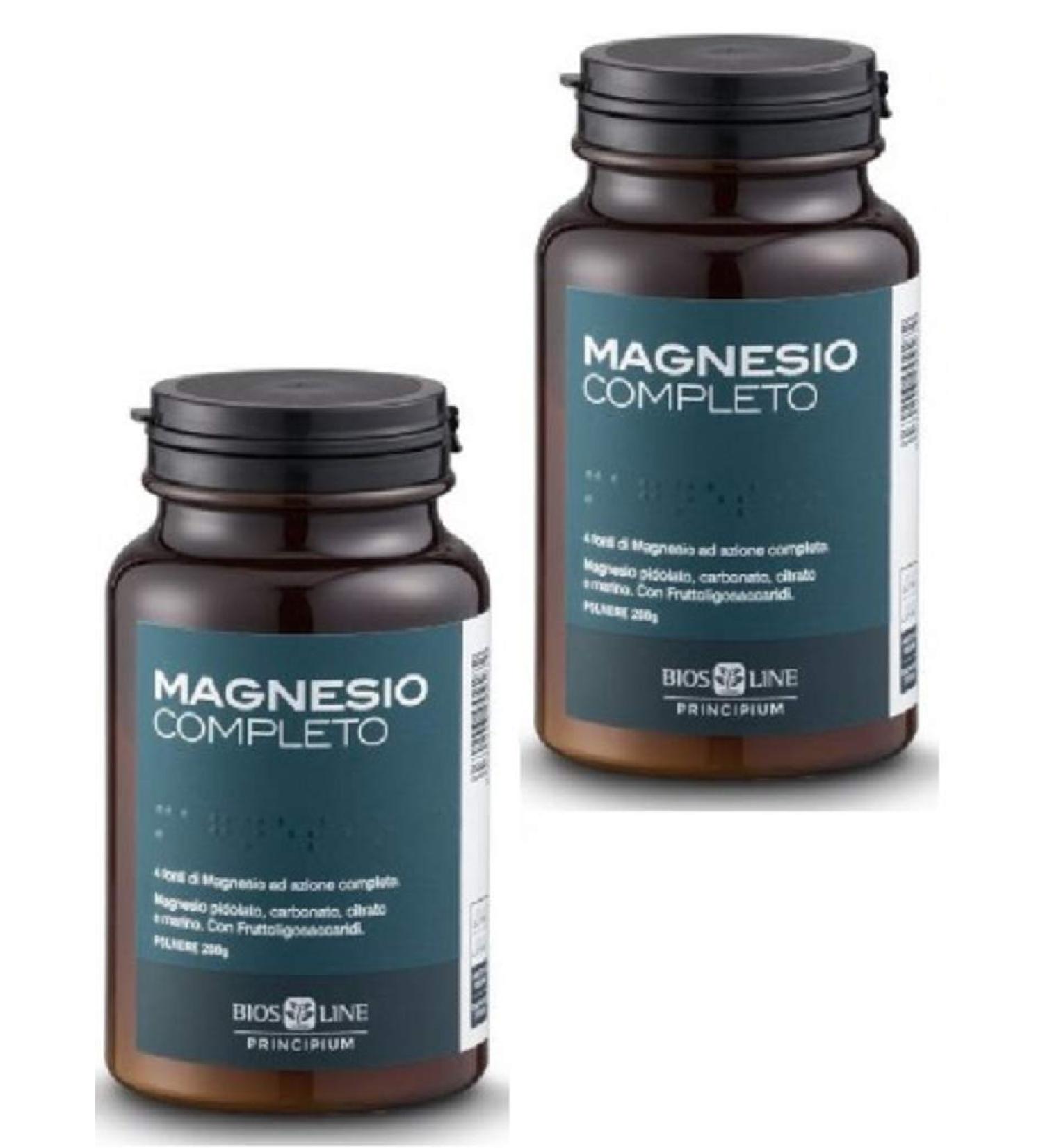 BIOS LINE SpA Offer Magnesium complete 2 packages of 400 grams Biosline - Buy Online on GoSupps.com