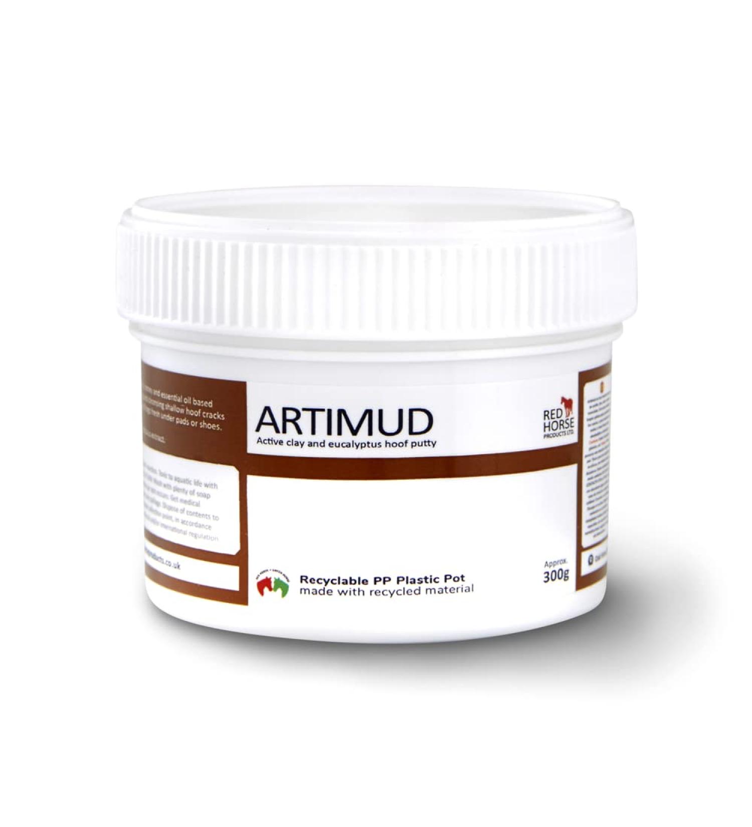 Red Horse Artimud Antibacterial Hoof Paste 500ml - Premium Hoof Care for Horses | International Shipping Available - Buy Online on GoSupps.com