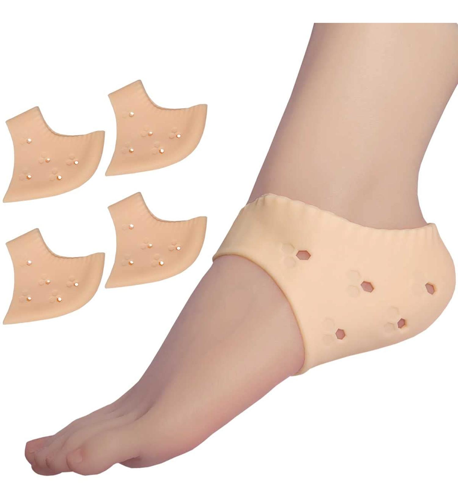 Chiroplax Heel Cushions - Pain Relief for Plantar Fasciitis, Achilles, Gout - 4 pcs - Buy Online on GoSupps.com