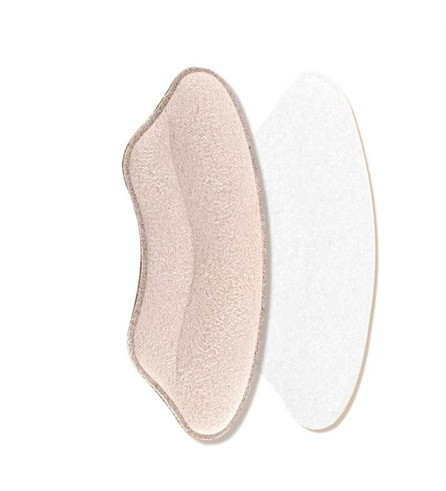 Inserts Heel Liner GEL - Thick Anti-wear Non-slip Cushion for Women | Breathable Support for Heel Spurs & Dry Cracked Heels (Apricot X-Large - Buy Online on GoSupps.com