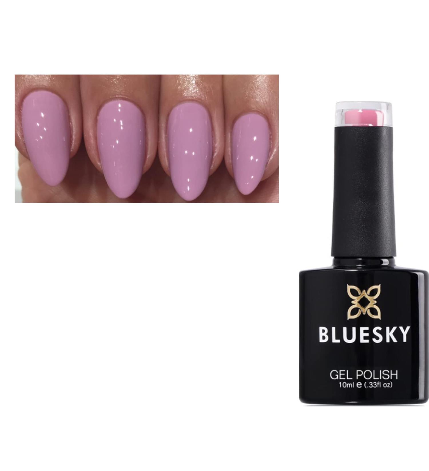 Bluesky Gel Nail Polish LILAC Pale Lilac Pink Light Mauve A91 UV LED Soak Off 10ml - Buy Online on GoSupps.com