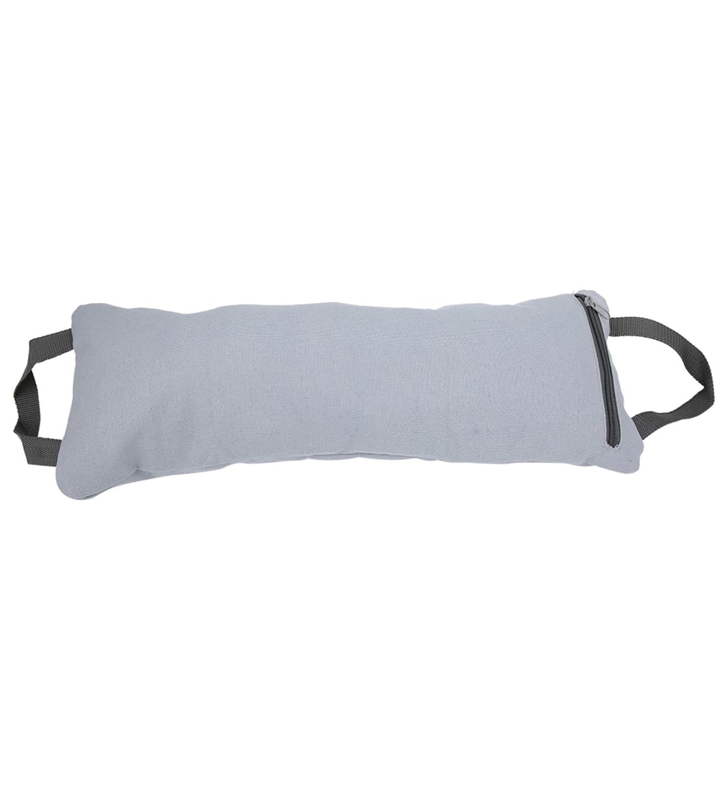 CUEA Yoga Sand Bag | Arm Weightlifting Sandbag for Yoga & Resistance Training | Two Handle Design | Not Filled | 8.3x20.9In | Grey - Buy Online on GoSupps.com