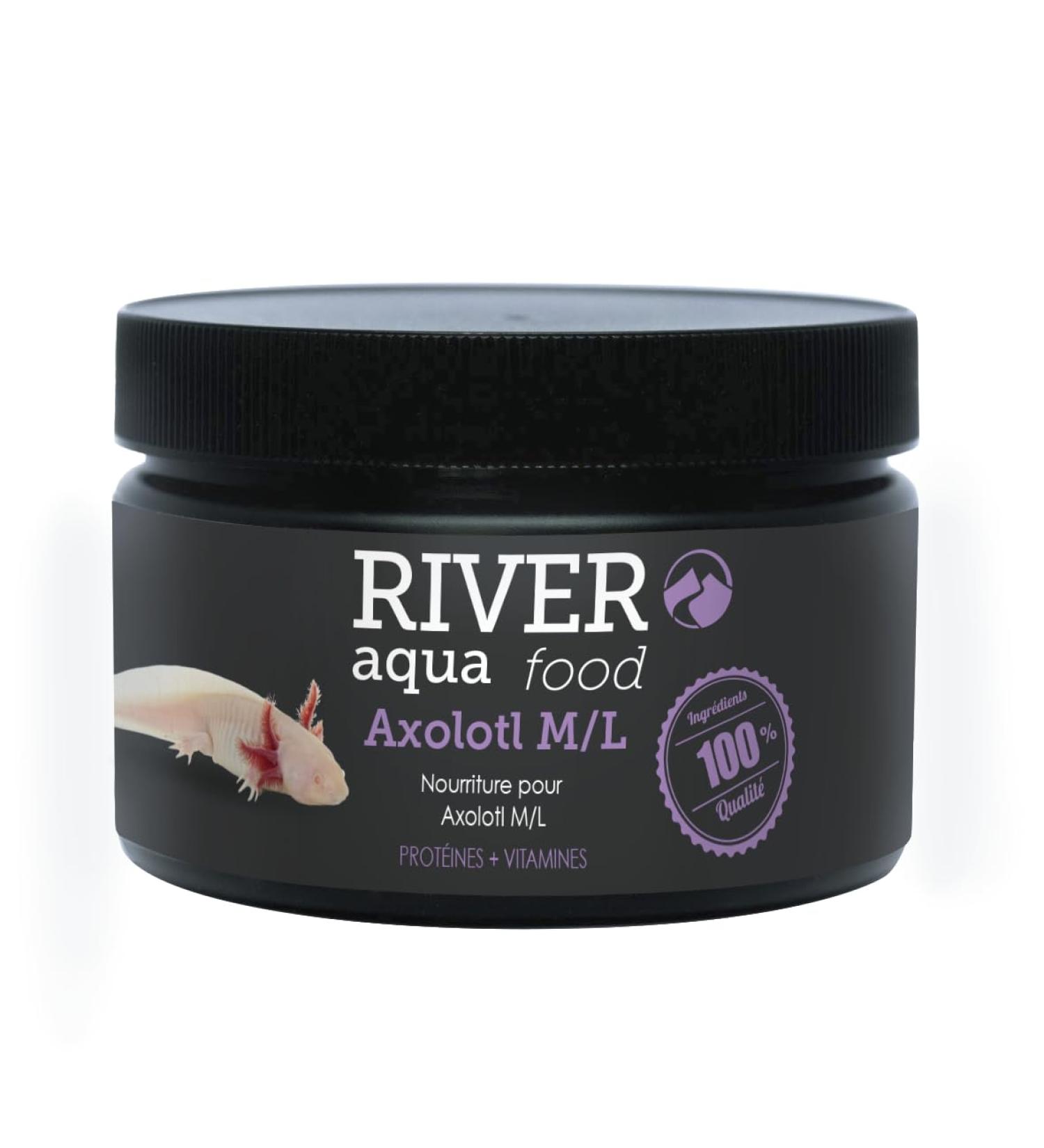 River Aqua Food Axolotl M/L 250ml