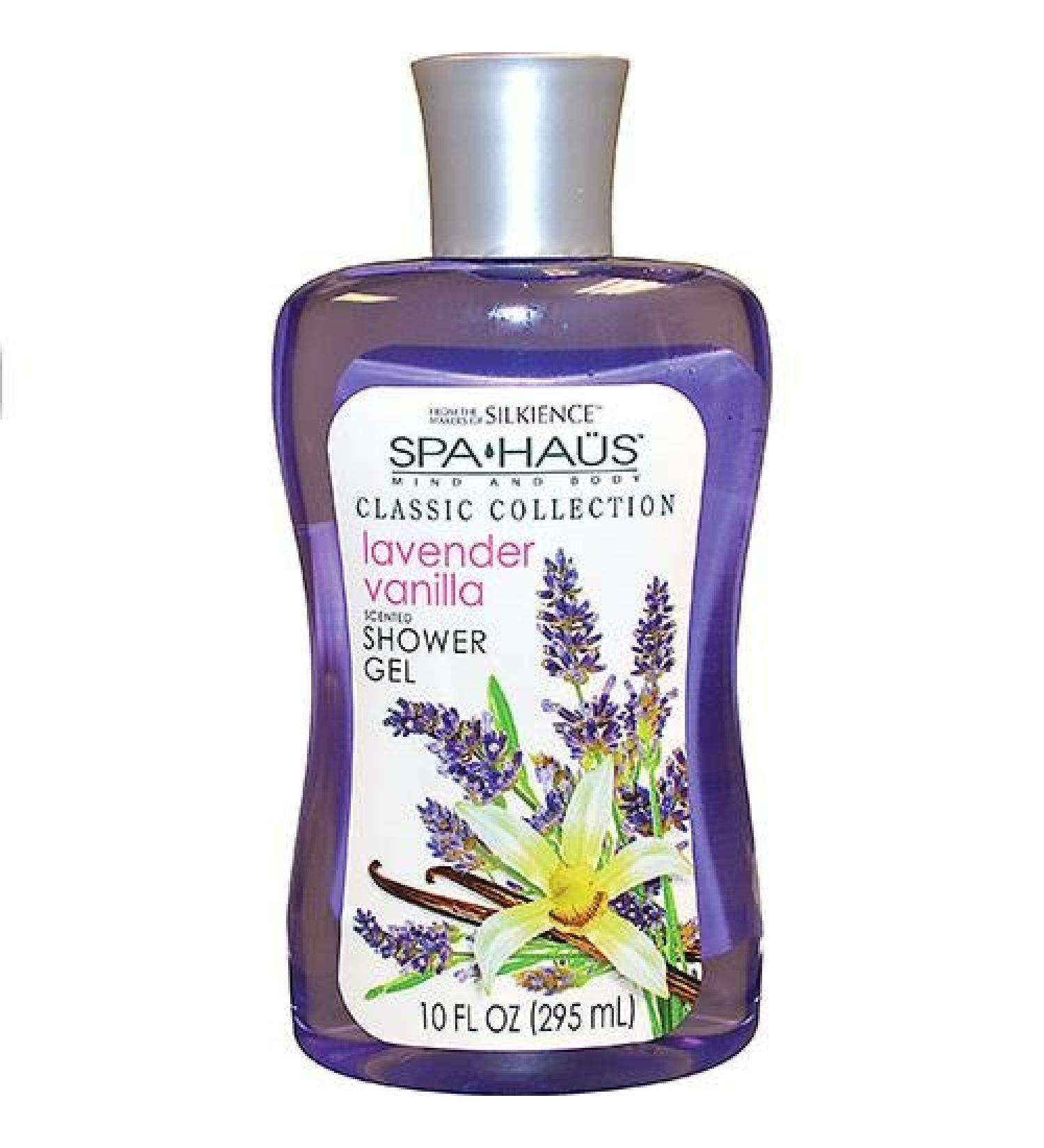 10oz Spa Haus Shower Gel Lavender Vanilla