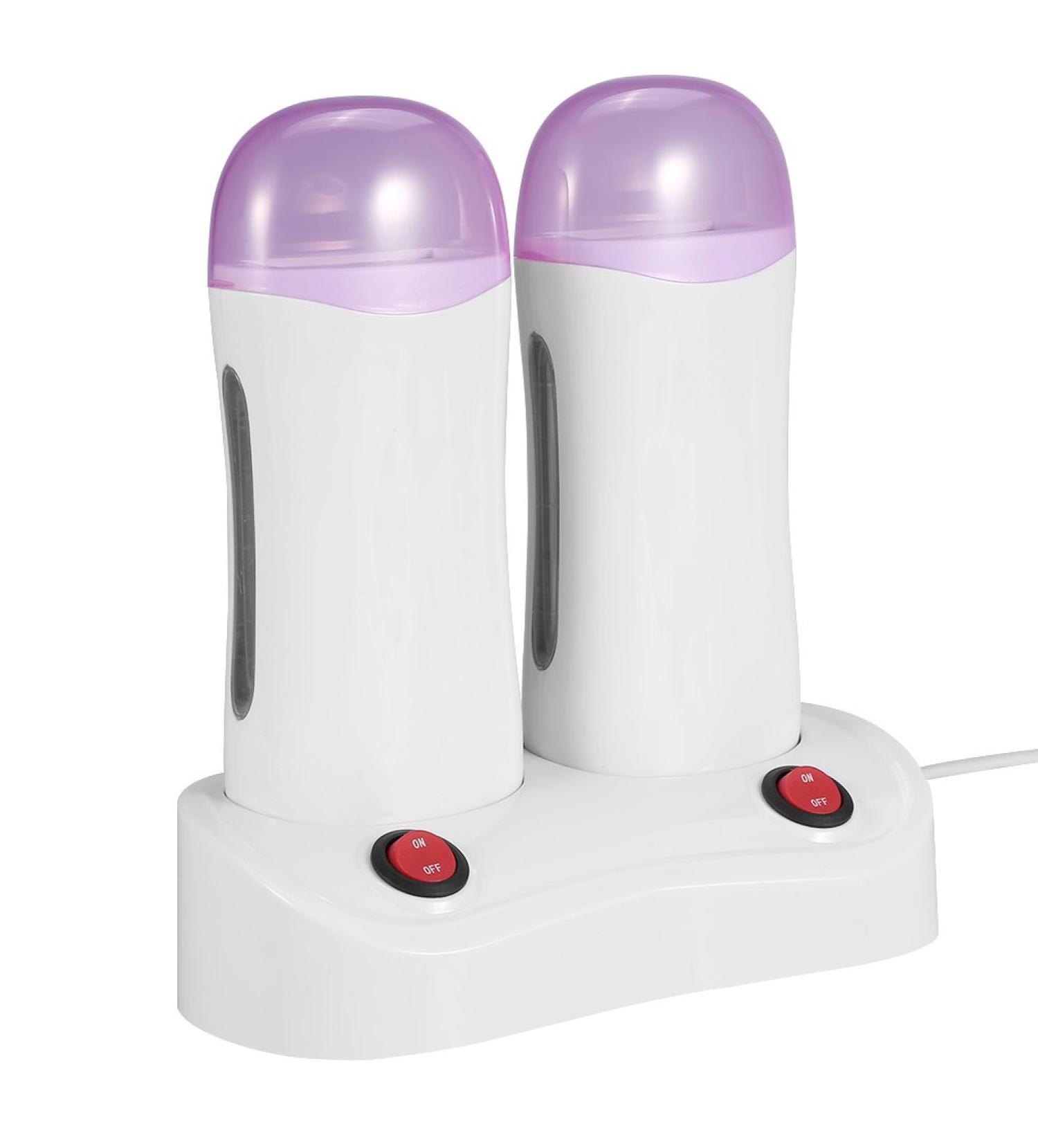 Double Cartridge Wax Warmer for Hair Removal - Achieve Beautiful Long-Lasting Smooth Skin | International Shipping Available - Buy Online on GoSupps.com