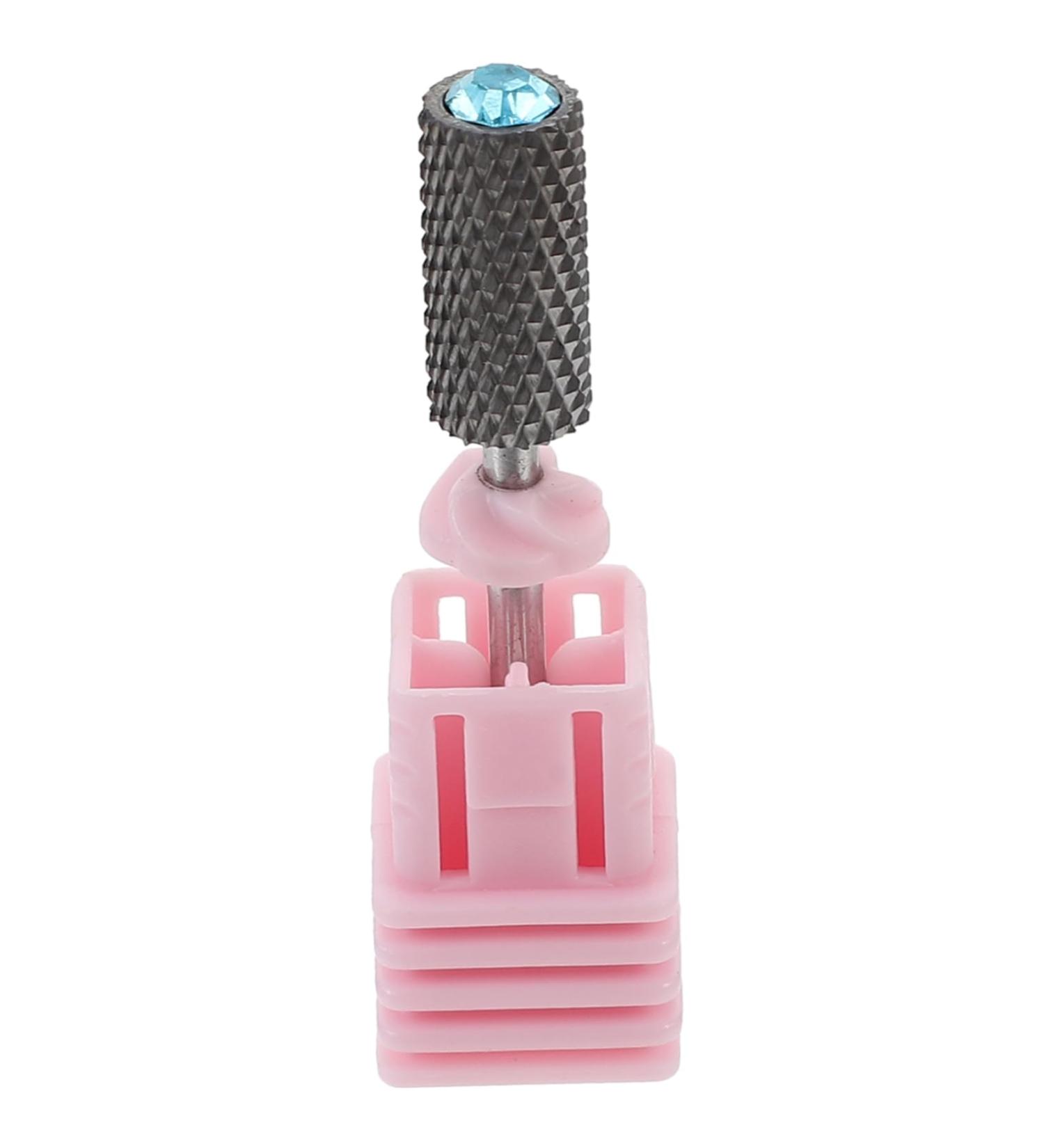 Ipetboom Acrylic Nail Drill Bits Cuticle Bit for Nail Drill Manicure Nail Bits Manicure Drilling Nail Display Stand Gel Polish Bit Pedicure with Diamond Nail Clippers Tungsten Steel 7x1.2cm - Buy Online on GoSupps.com
