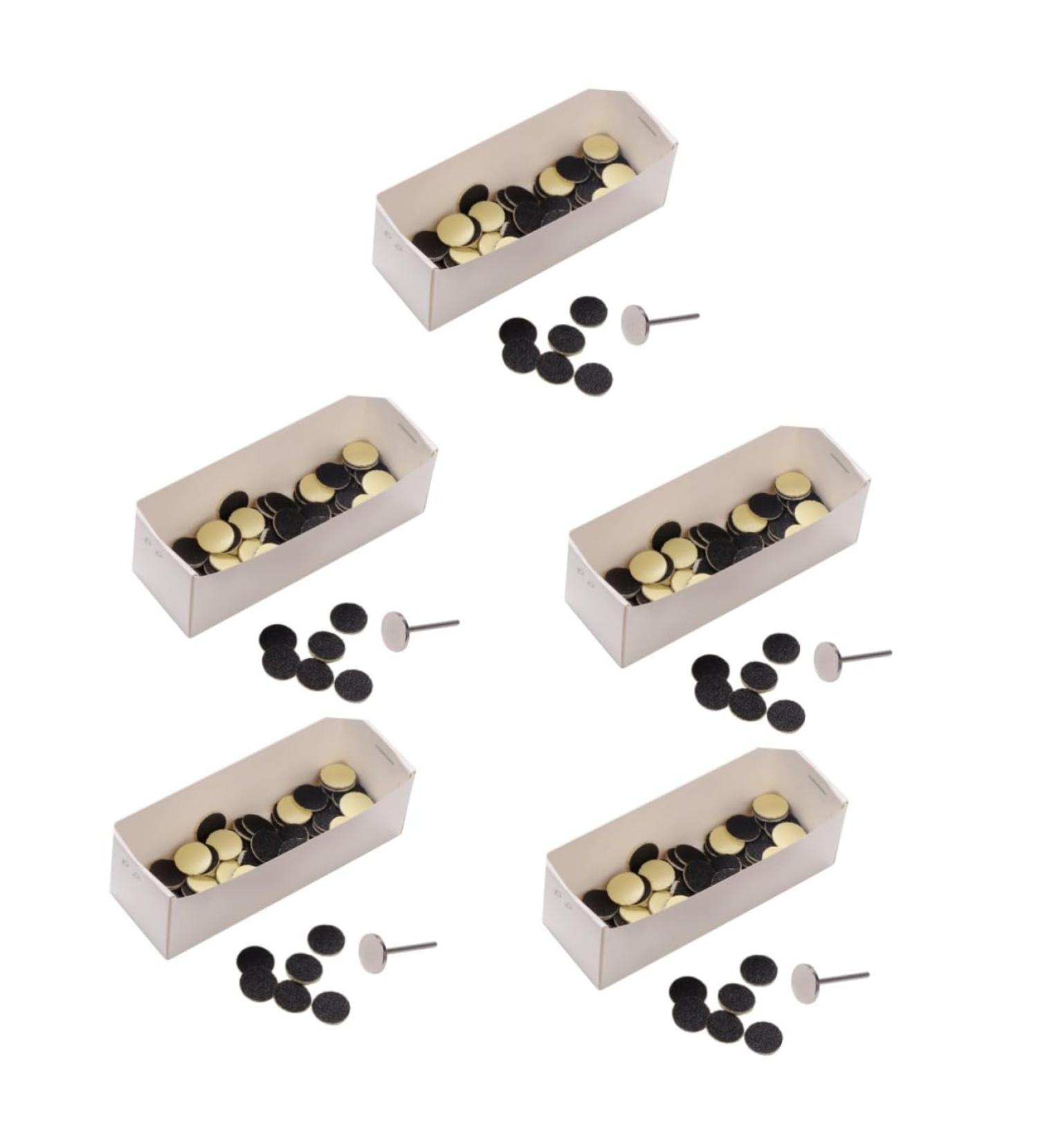 FRCOLOR 5 Sets Nail Polishing Sheets Remover Tool Sandpaper Foot Sandpaper Discs Self Adhesive Sandpaper Disc Pedicure Sandpaper Disc Fine Grit Remover Nail Bit Sand Sheet Refill Electric - Buy Online on GoSupps.com