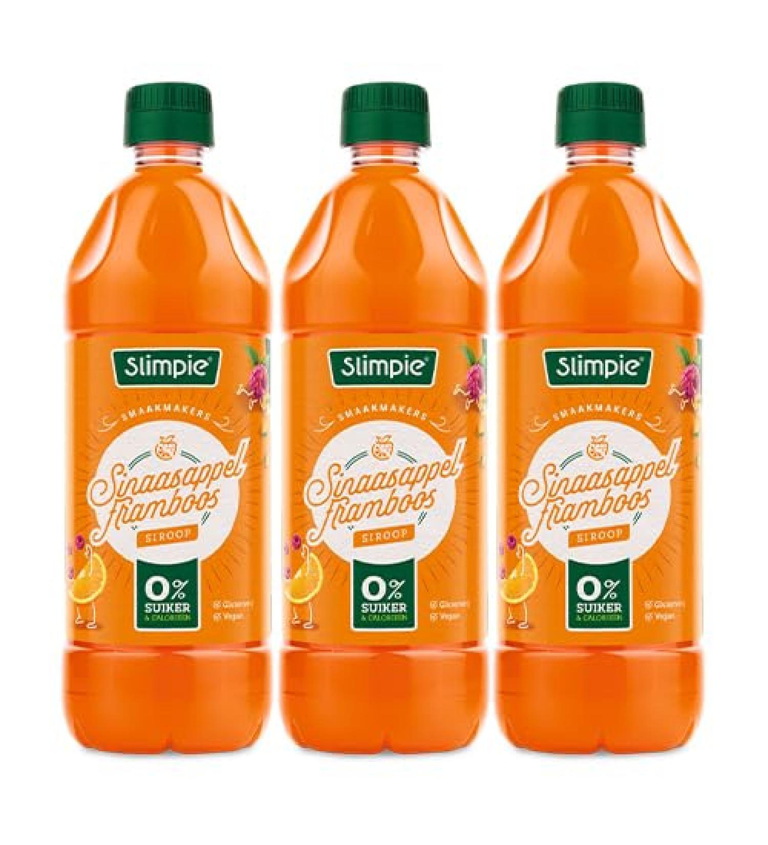 Slimpie - Orange Raspberry Lemonade syrup - 3x 650ml