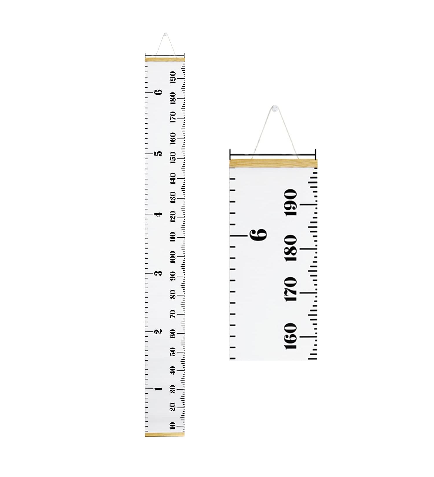 Pandaear Children's Yardstick | Baby & Toddler Room Wall Decoration | Portable 79x7.9 Height Measuring Sticker - Buy Online on GoSupps.com