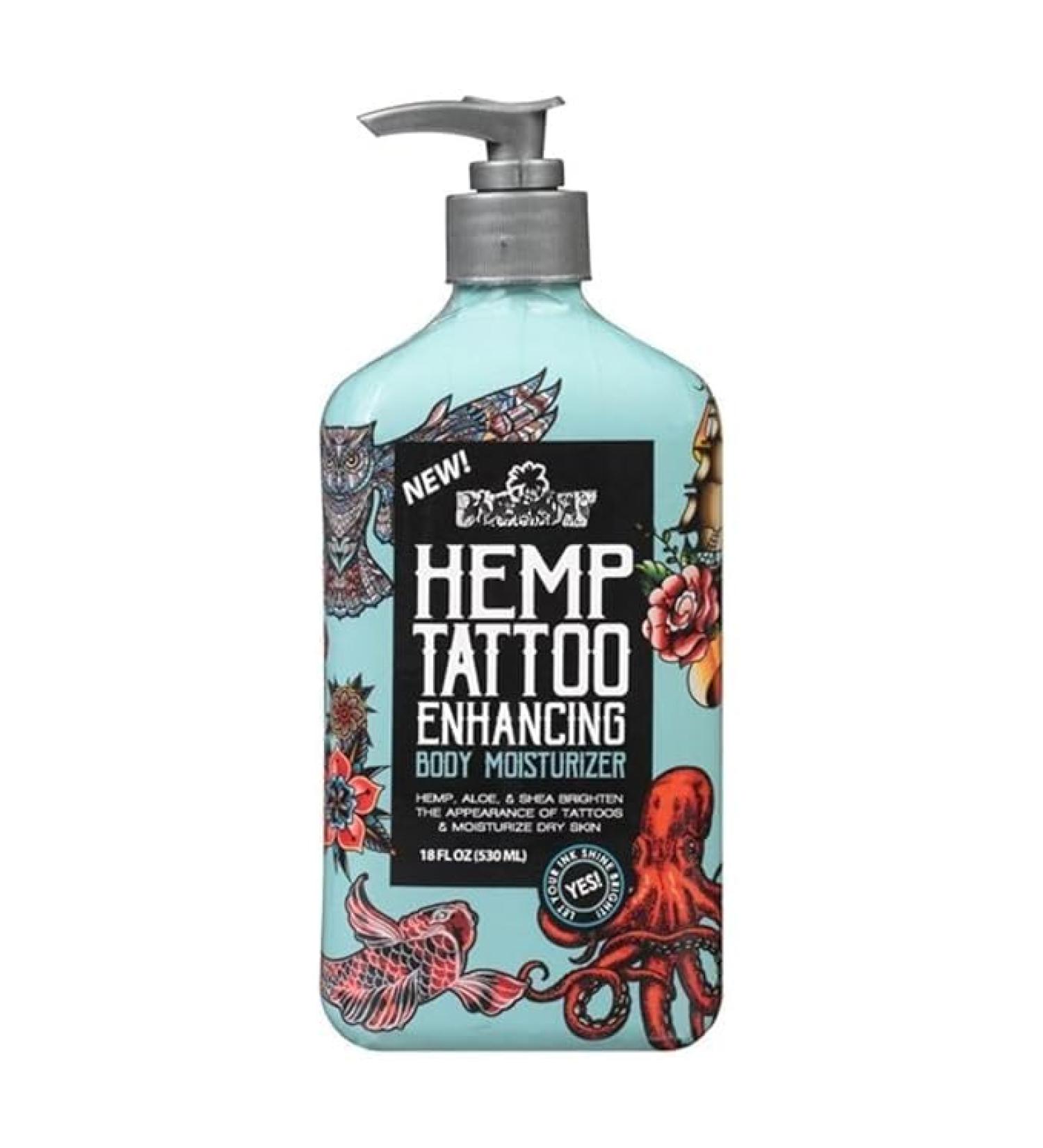NEW Tattoo Enhancing Body Moisturizer Lotion 18 fl oz for Dry Skin (Pack of 1)