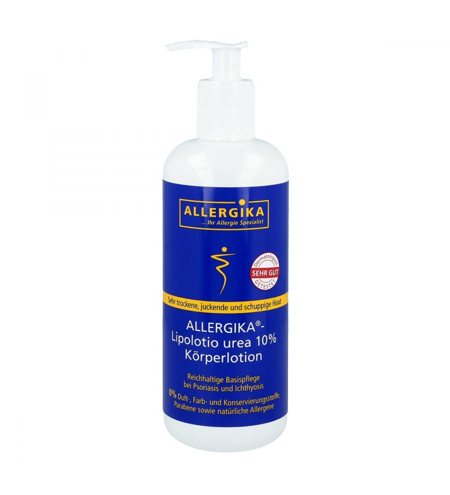 Allergika Lipolotio urea 10% 500 ml