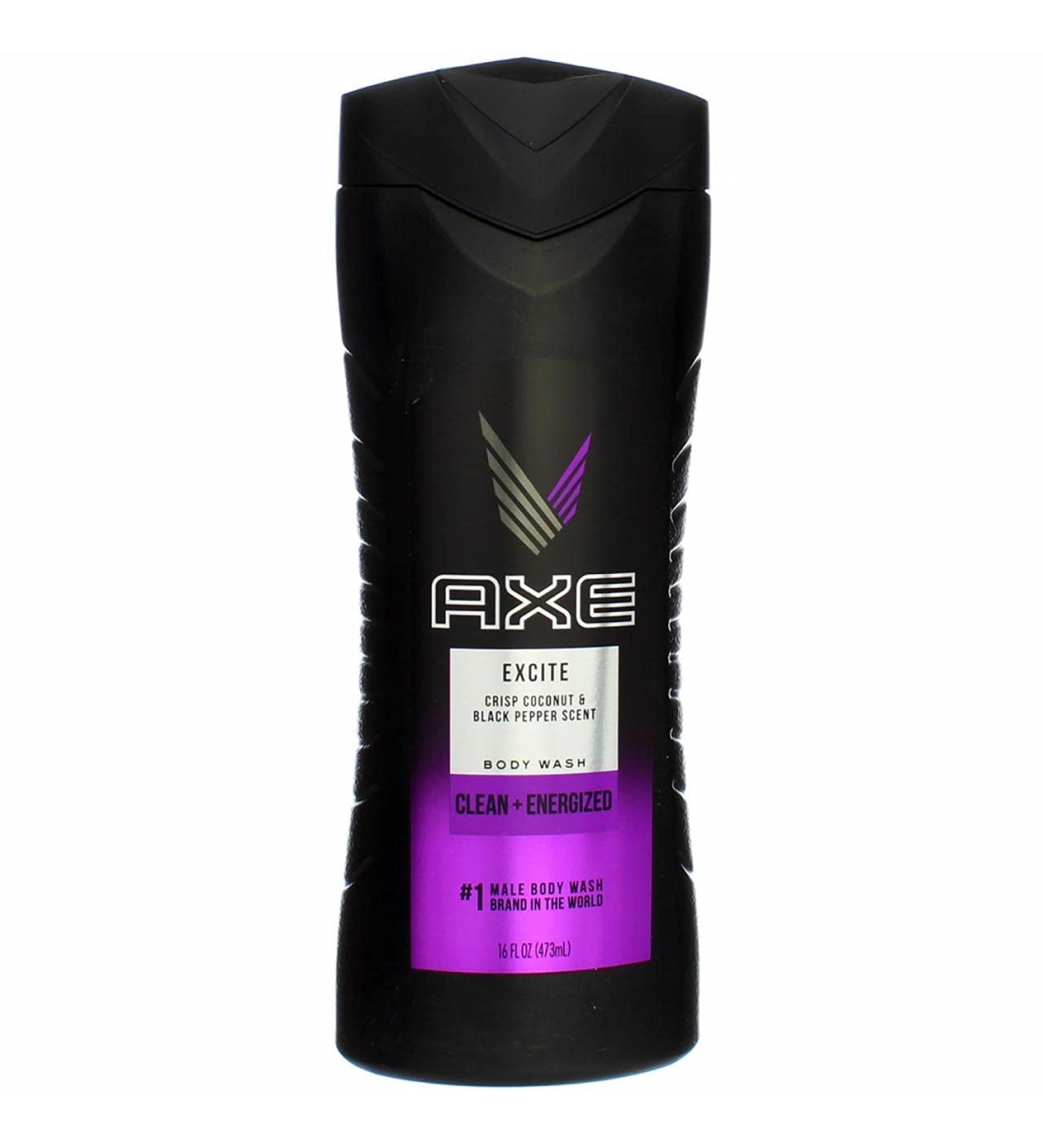 AXE Body Wash 12h Refreshing Scent - Crisp Coconut & Black Pepper 100% Plant-Based Moisturizers 16 oz - Shop Internationally - Buy Online on GoSupps.com