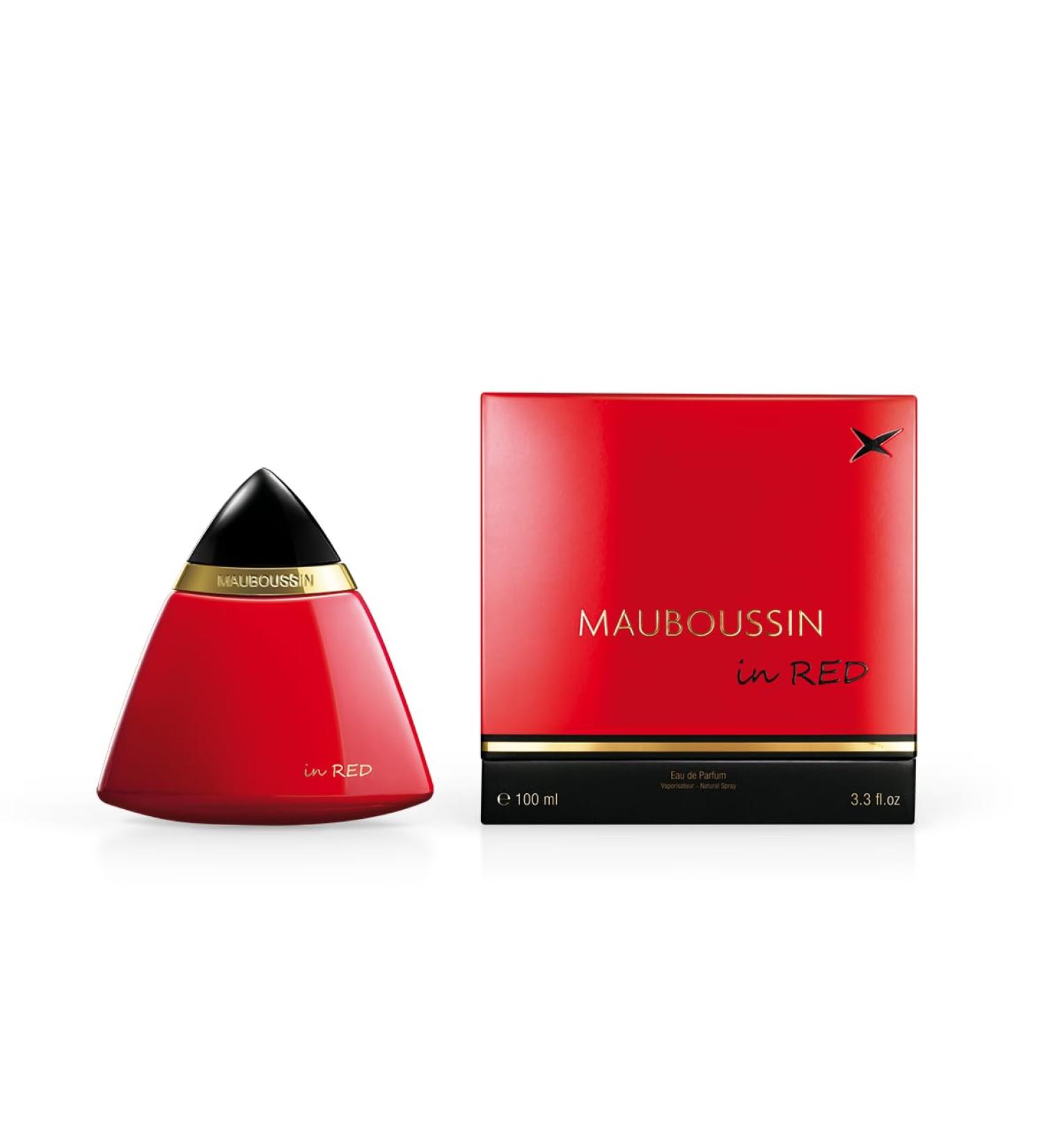 Mauboussin - In Red 100ml (3.3 Fl Oz) - Eau de Parfum for Women - Oriental Floral & Woody Scents - Buy Online on GoSupps.com
