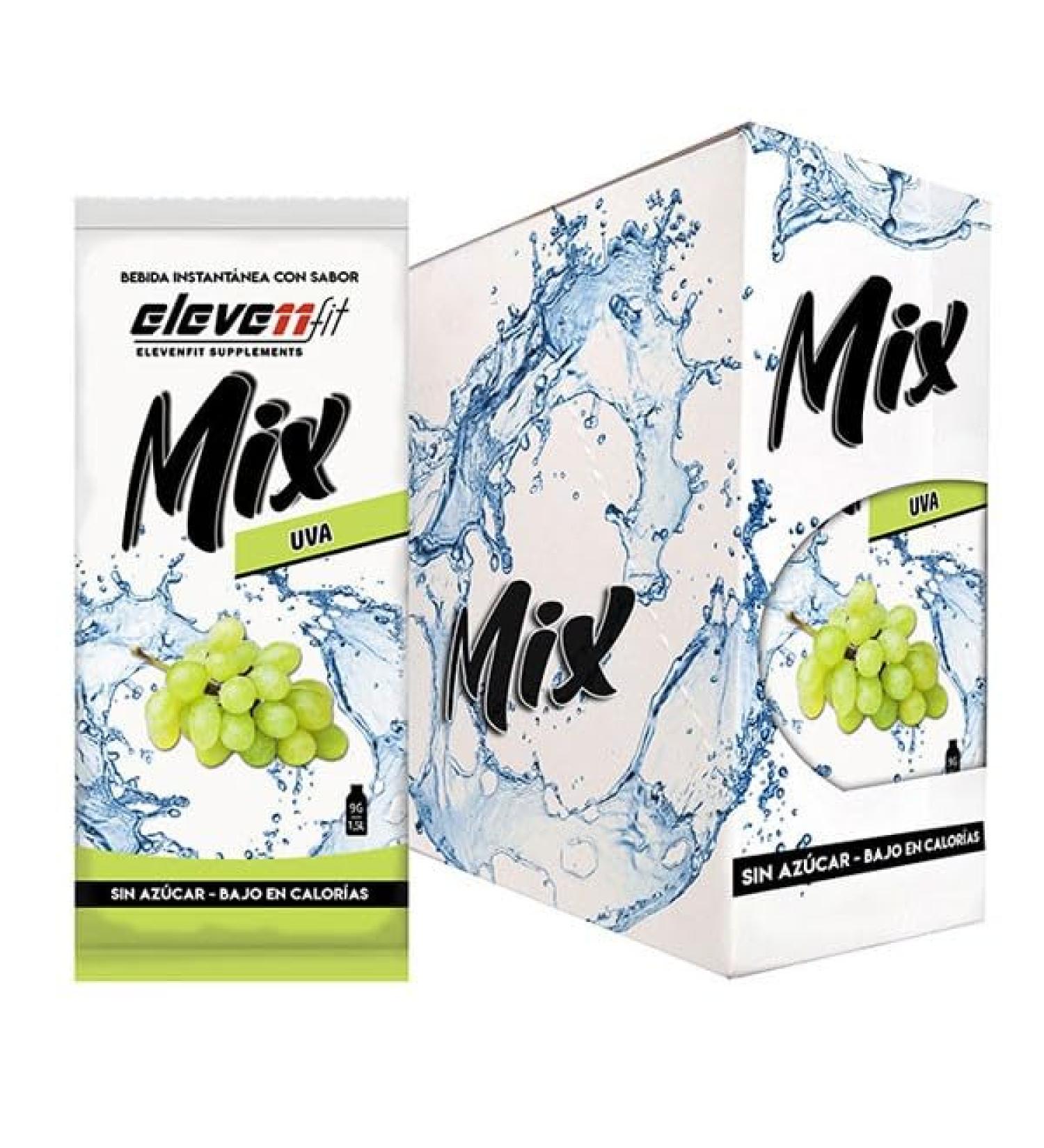 ELEVENFIT Eleven Fit 24 x White Grape Flavour Sugar Free Mix Bottles 200g