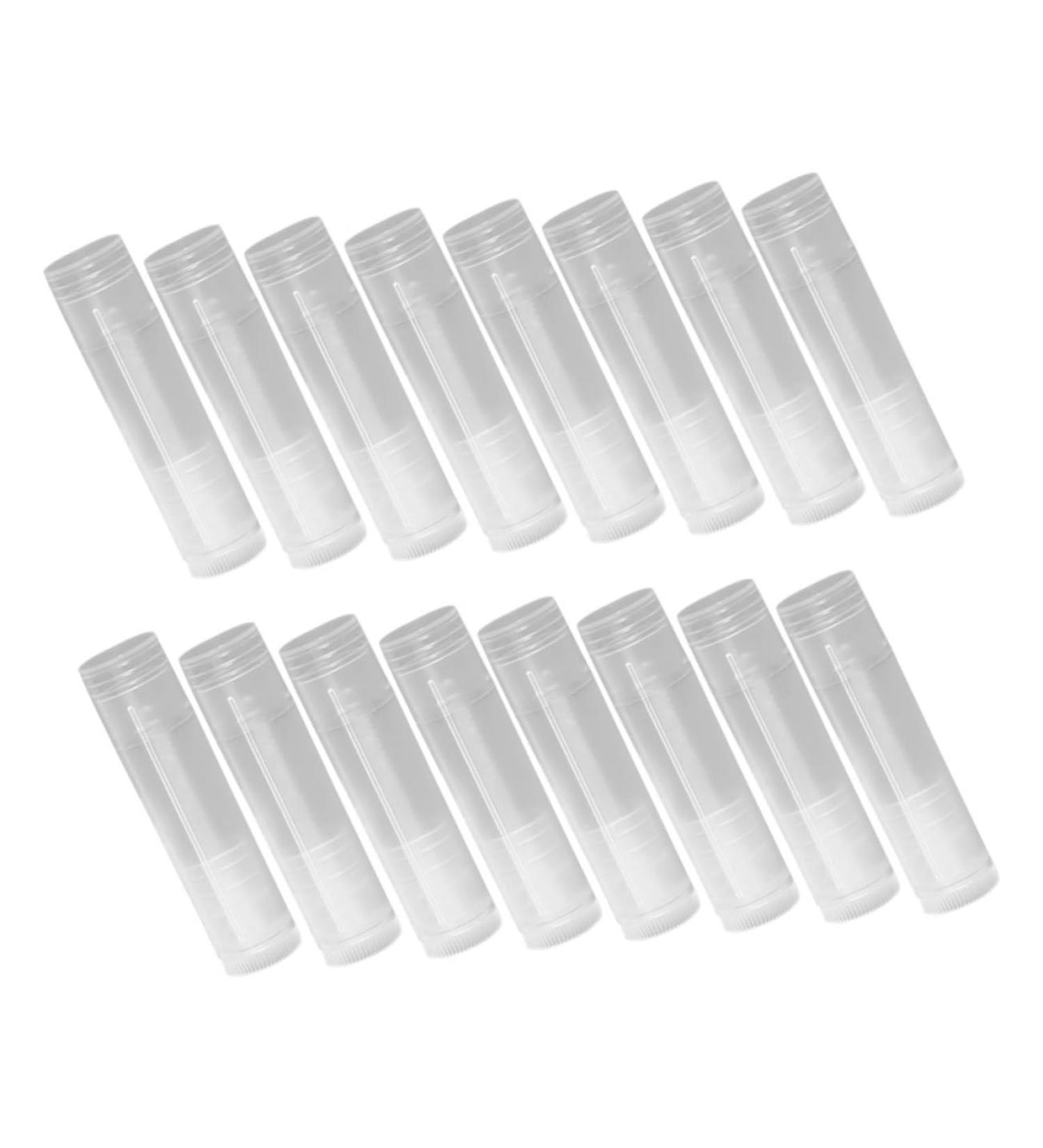 Outanaya 100pcs Empty Lipstick Tube DIY Lipstick Tube Lip Balm Bottles Rotatable Lipstick Tube Bulk Tubes Pp - Buy Online on GoSupps.com