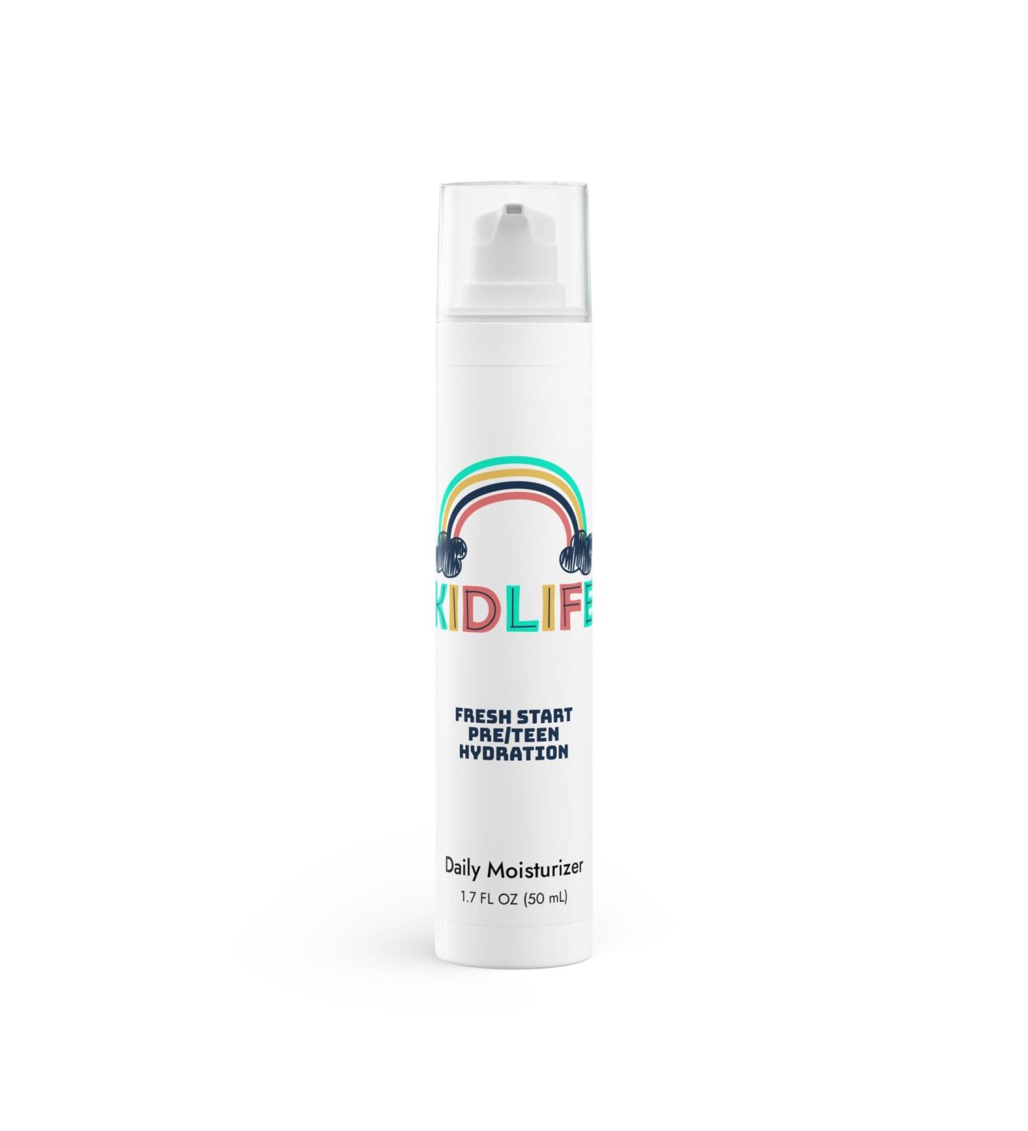 Kidlife Pre/Teen Daily Moisturizer 1.7oz 1.7 Ounce White bottle + pump - Buy Online on GoSupps.com