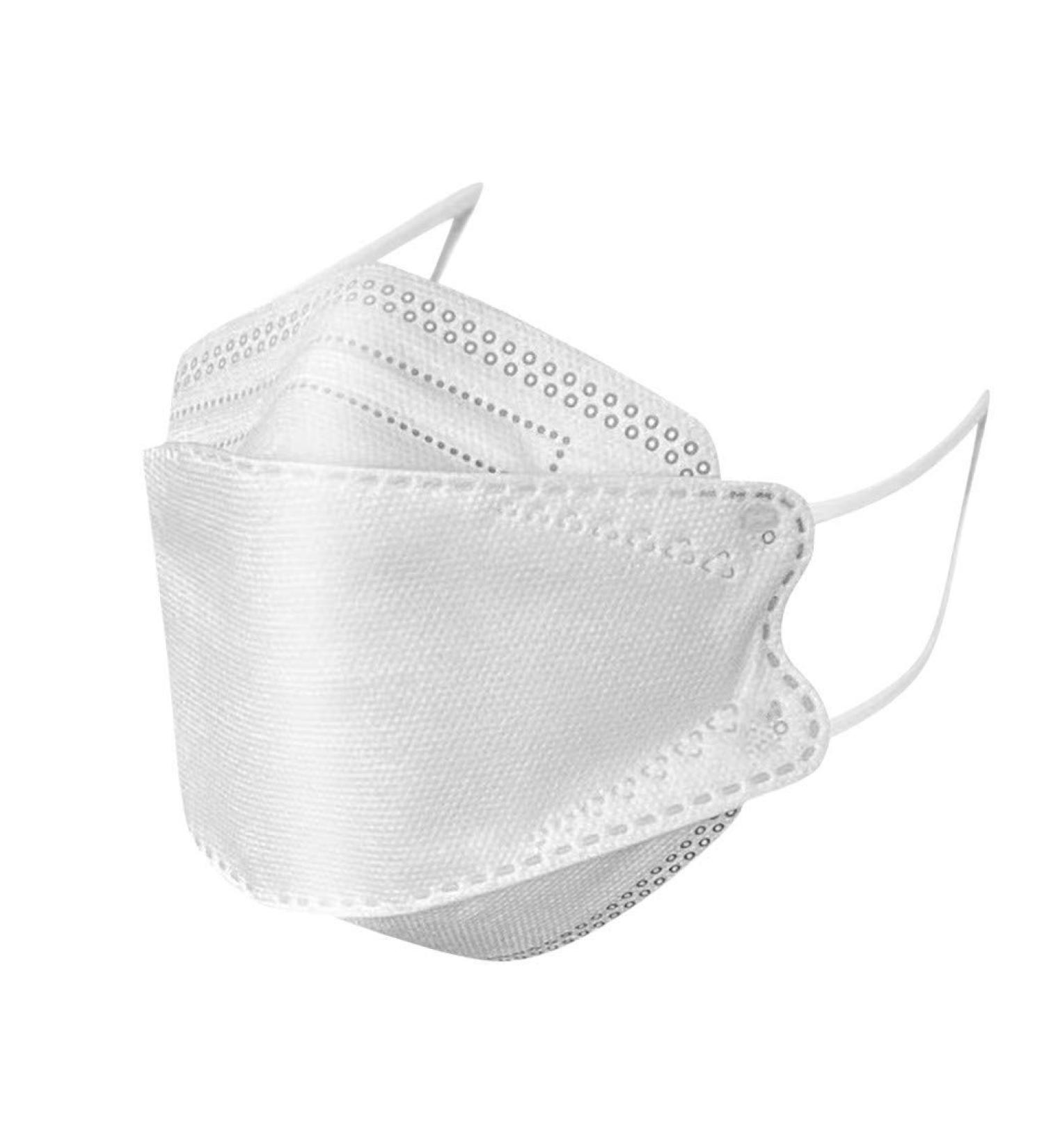 50Pcs Disposible_Face_Mask_Safety_Mask for Adults Breathable & Comfortable Protection 4-ly Non Woven with Elastic Ear-loop - Buy Online on GoSupps.com