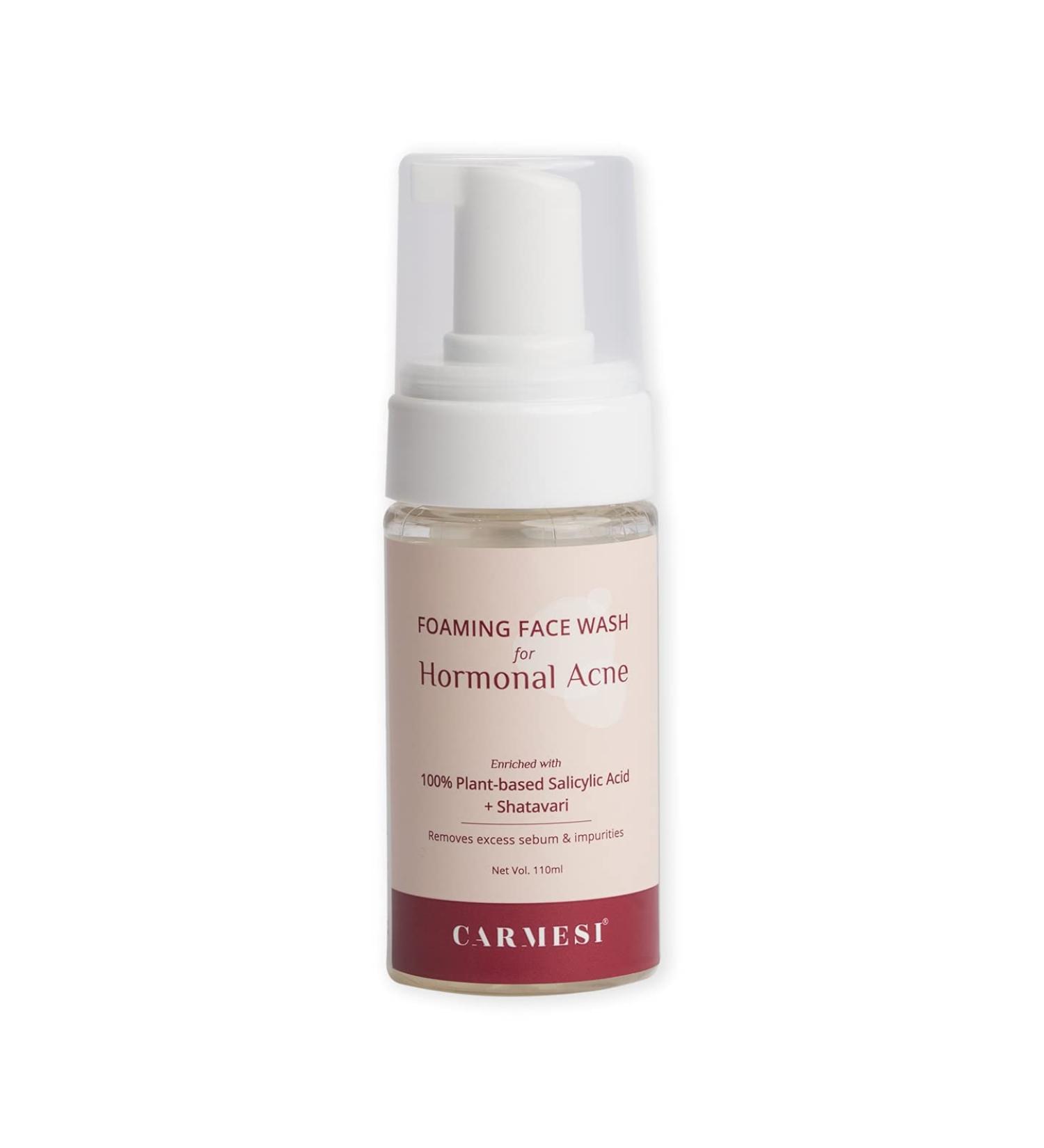 Buy Foaming Face Wash for Hormonal Acne - 110 ml | Clear Skin Solutions | International Shipping - Buy Online on GoSupps.com