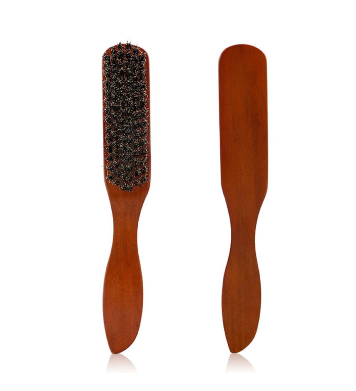 Generic Beard Brush for Men - Multi-Functional Styling Brush & Mustache Comb for All Hair Types - Buy Online on GoSupps.com