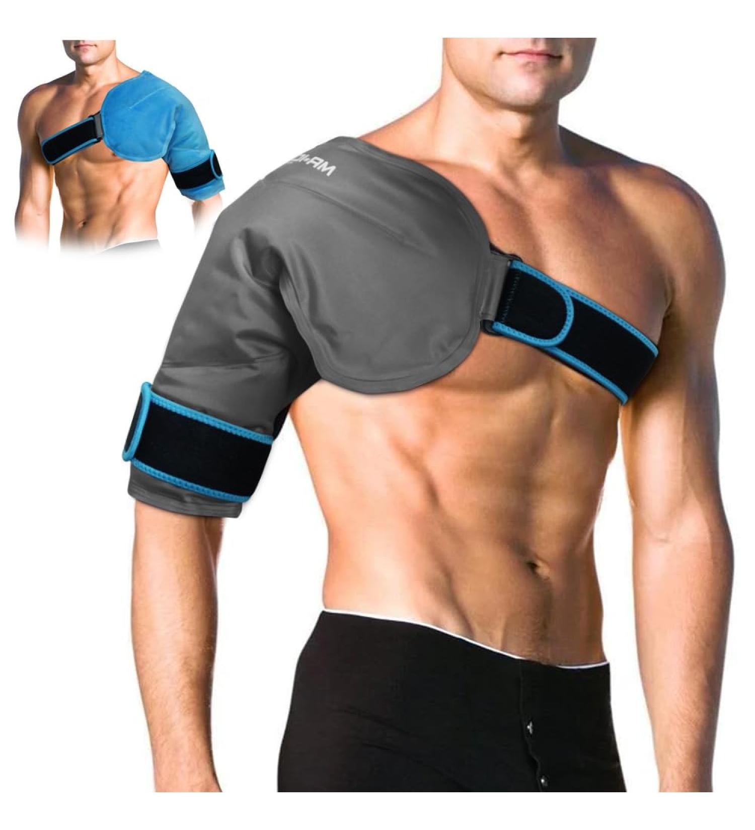 Shoulder Ice Bag for Rotator Cuff | Reusable Cooling Pads & Warm Compress | Pain Relief & Recovery - Buy Online on GoSupps.com