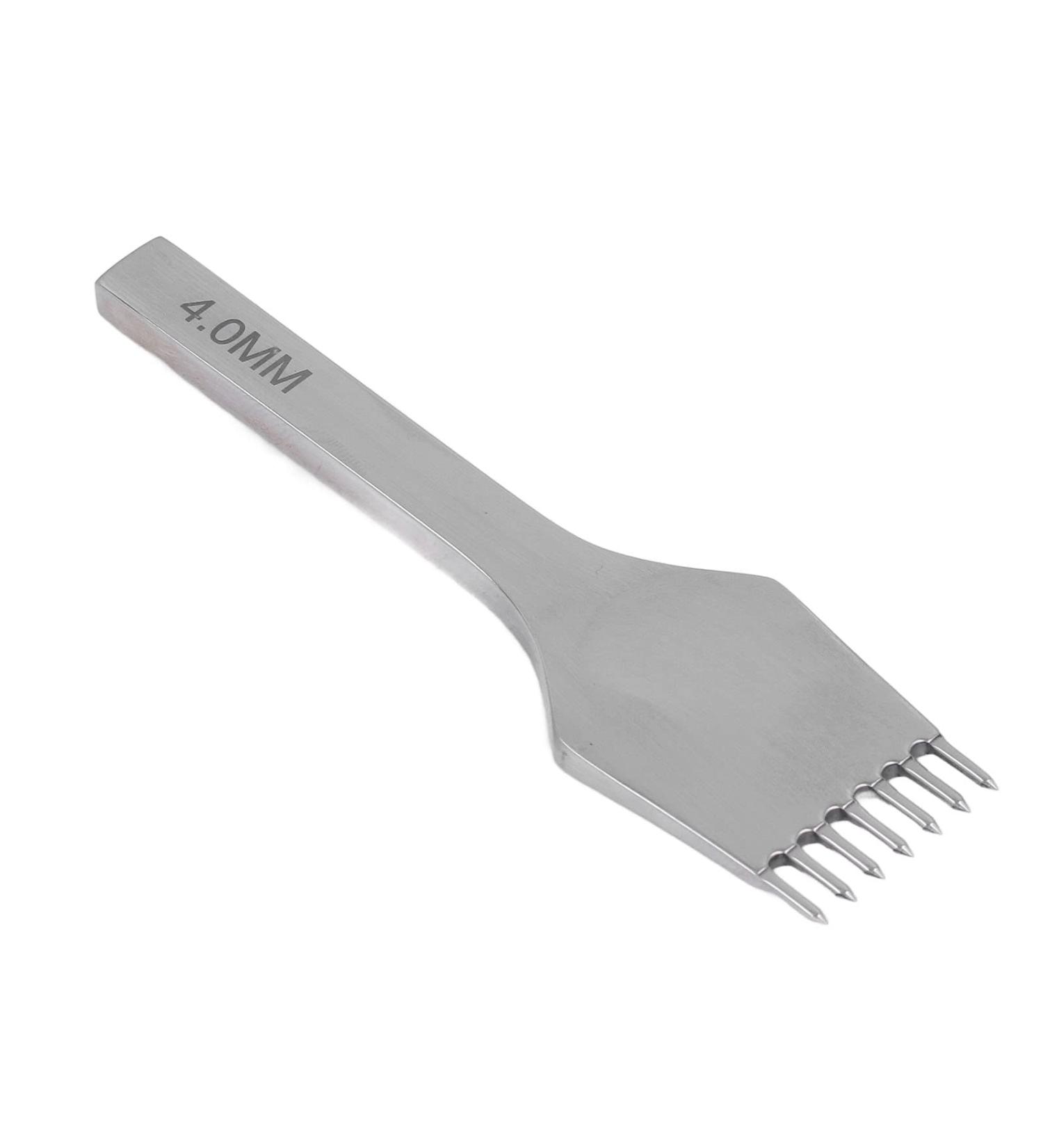 Vomeko Leather Spike Set - 4mm Leather Punch & Sewing Tool (7 Teeth) | Perfect for DIY & Craft Projects - Buy Online on GoSupps.com