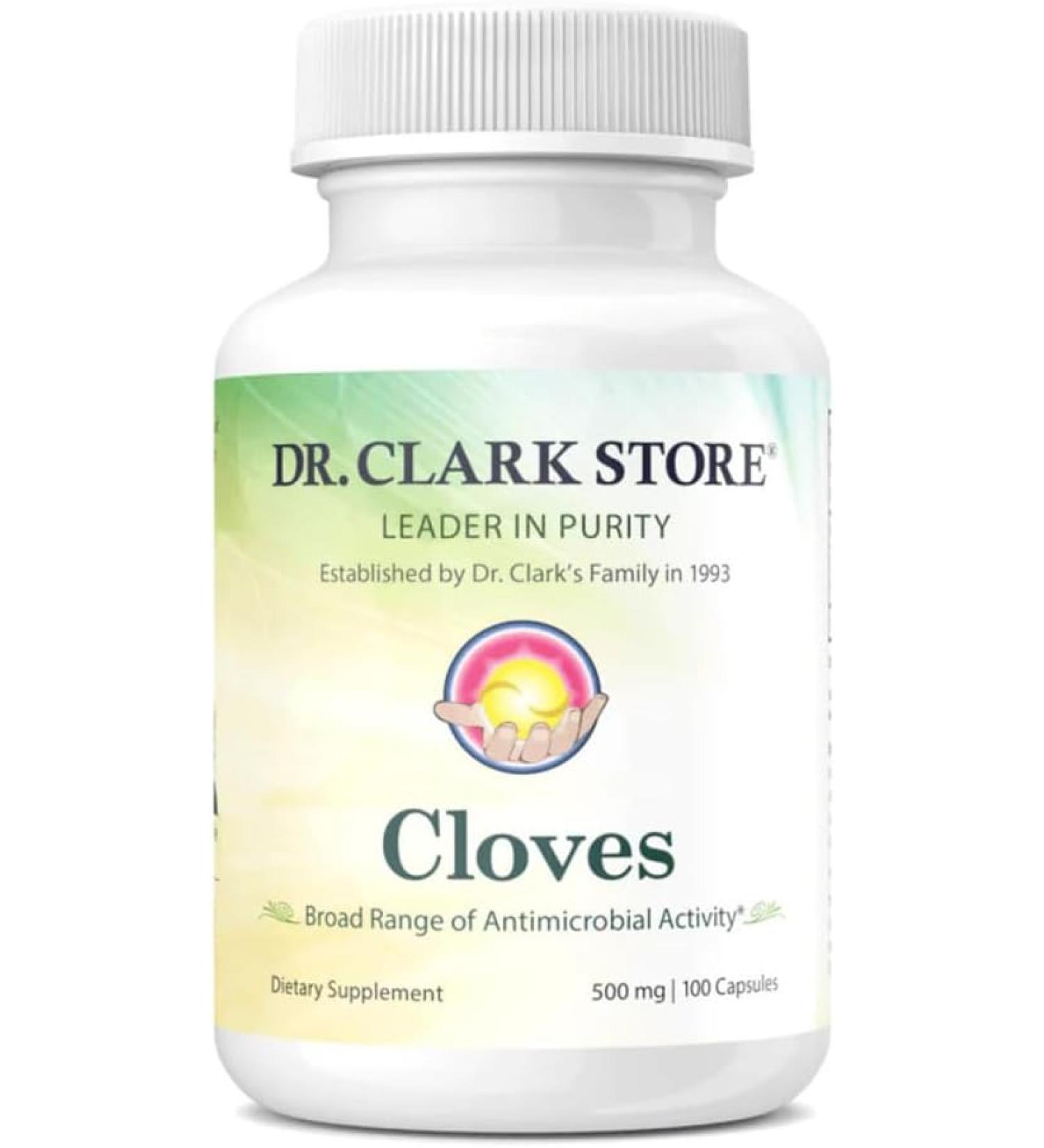 Dr Clark Store Natural Digestive Health 500 mg - 100 Capsules - Buy Online on GoSupps.com