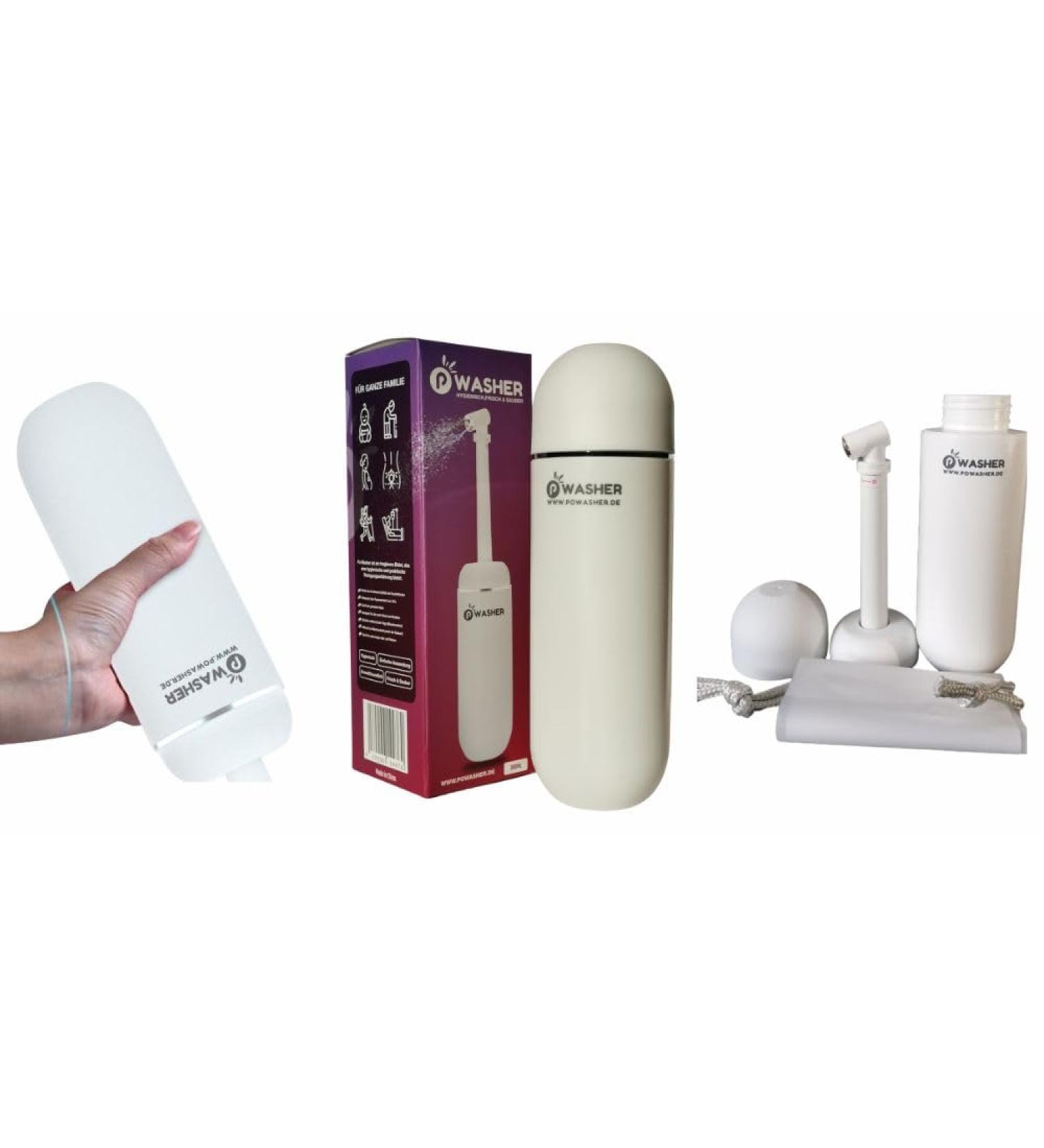 PoWasher Mobile Travel Bidet | Intimate Shower & Toilet Bidet for Ultimate Comfort - New! - Buy Online on GoSupps.com