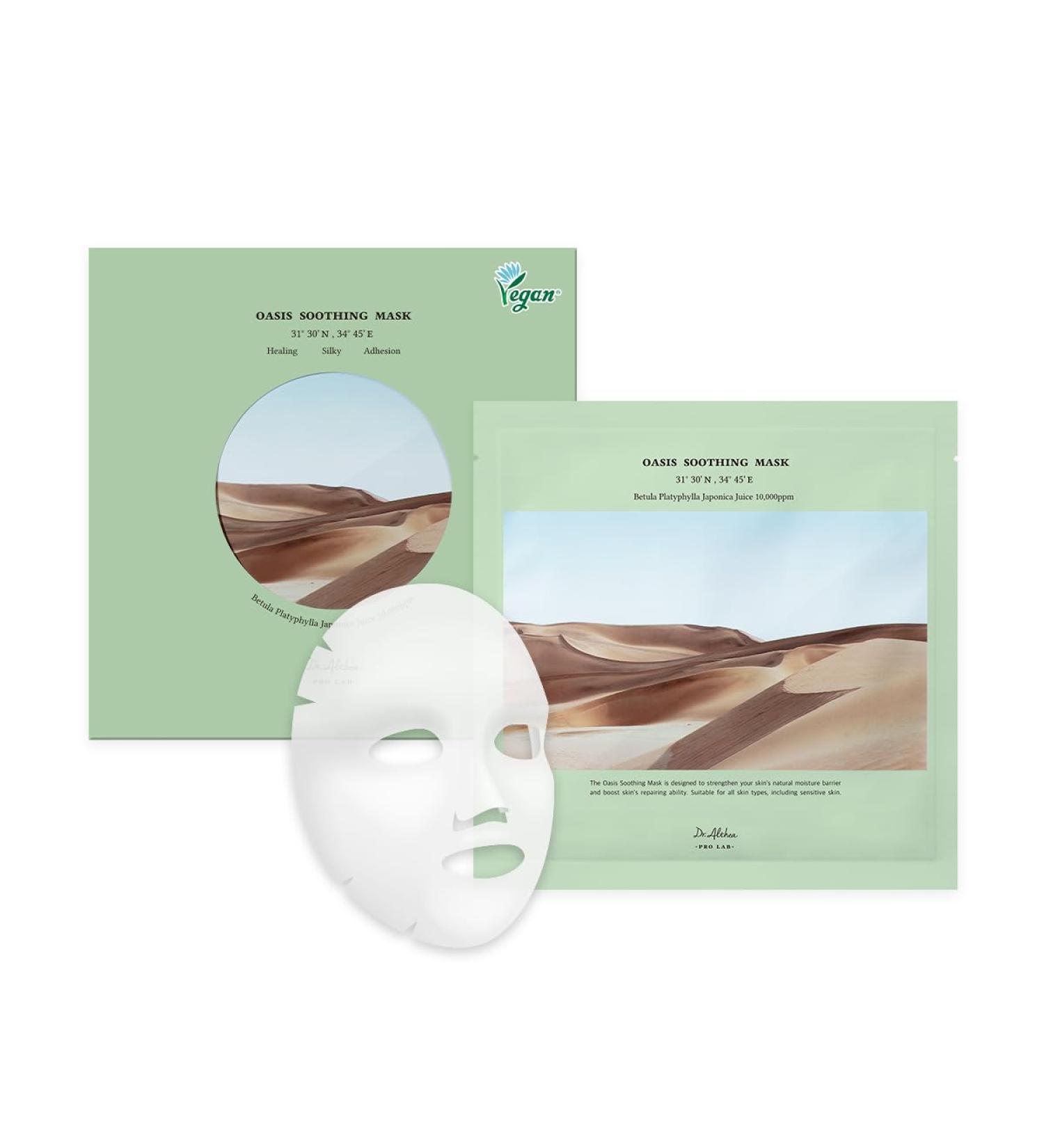 Dr. Althea Oasis Soothing Mask - Vegan Marine Anti-Blemish Korean Sheet Mask for Radiant Skin - Buy Online on GoSupps.com