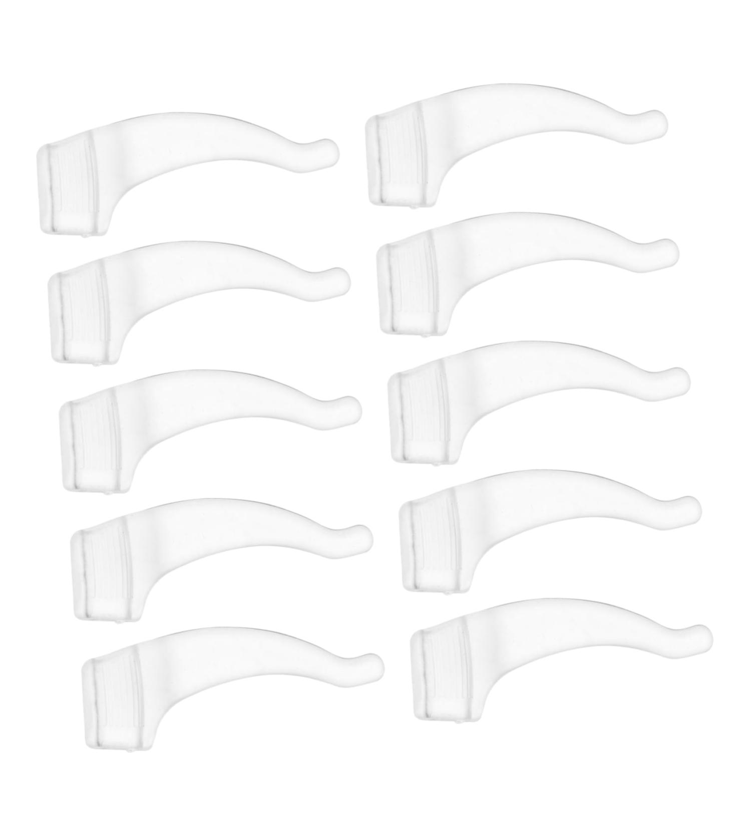 20 Pairs of Comfortable Temple Cushions for Glasses | Anti-Slip Hook Tips | Perfect for Reading Glasses & Kids - Buy Online on GoSupps.com