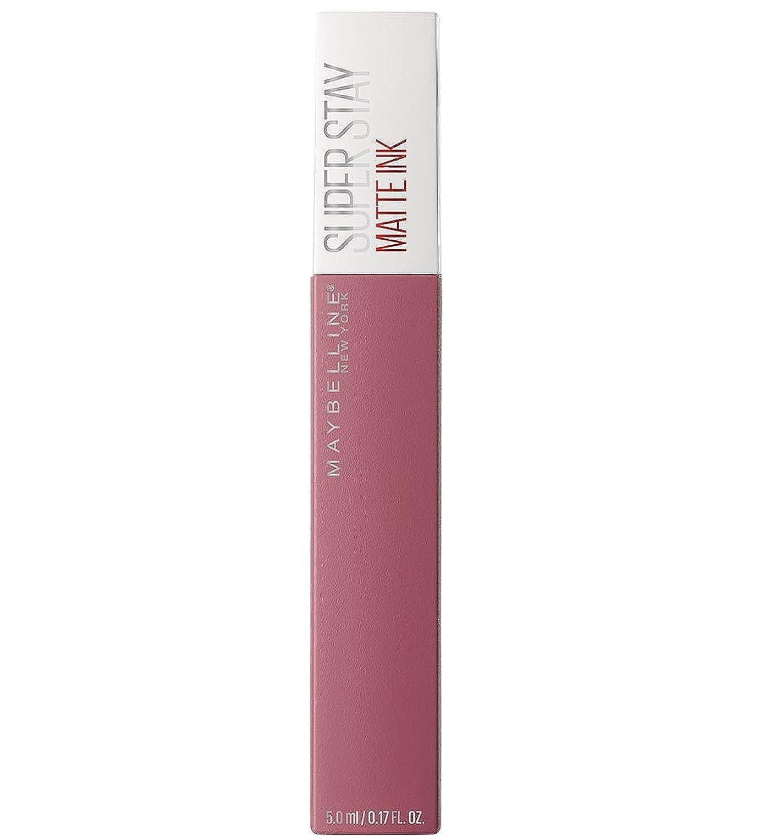 Maybelline New York Superstay Matte Ink Longlasting Liquid Lipstick - 15 Lover Lipstick Up to 12 Hour Wear Non Drying 5 ml 15 Lover 1 count (Pack of 1) - Buy Online on GoSupps.com
