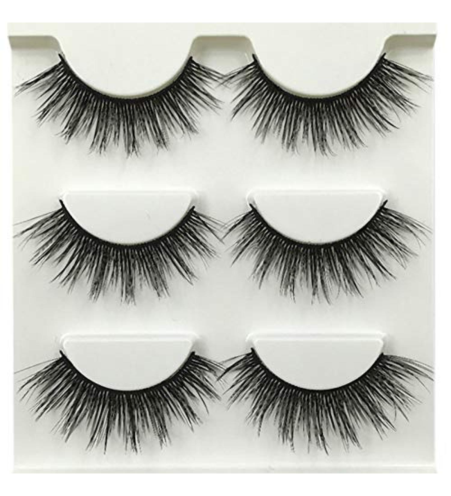 Desikixudy 3D-16 False Eyelashes Handmade 3D Eyelashes Soft And Comfortable Natural And Long Slim - Buy Online on GoSupps.com