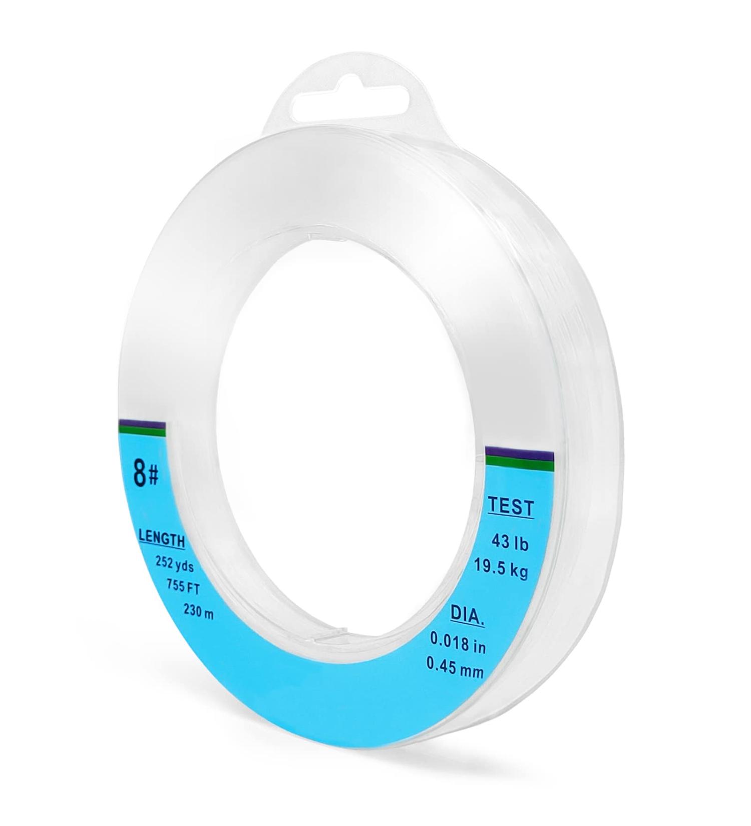 755FT Clear Fishing Wire: Strong Monofilament Line for Hanging Balloon Garland & Crafts - Invisible Nylon Thread for Beading & Sewing - Buy Online on GoSupps.com