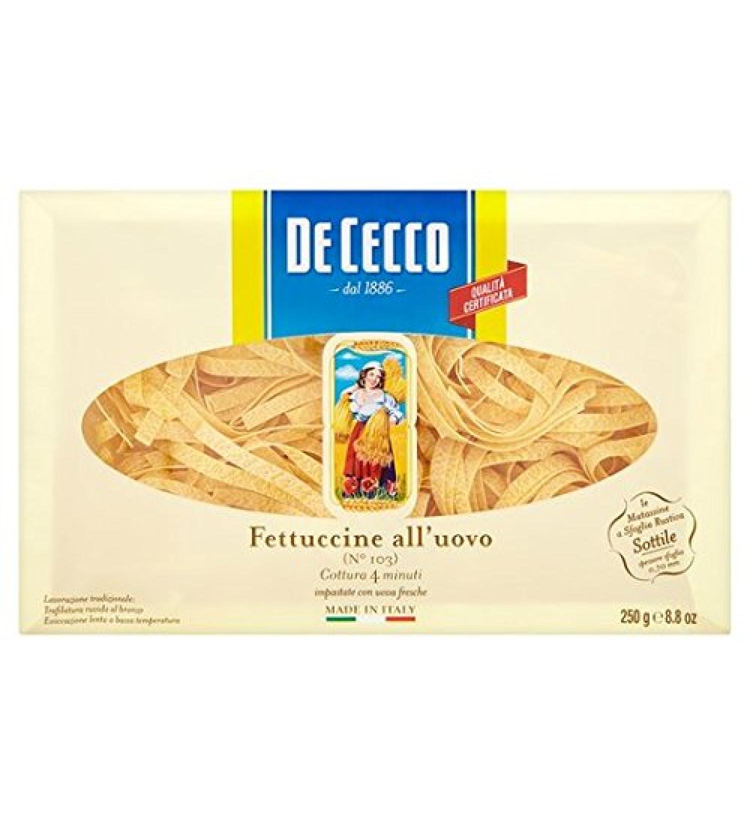 De Cecco De Cecco Egg Fettuccine 250g