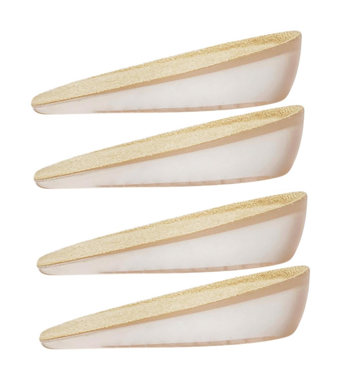 Buy 2 Pairs Booster Pad Lift Inserts for Men & Women | Orthotic Gel Half Pads for High Heels & Platform Shoes - Invisible Comfort Solution - Buy Online on GoSupps.com