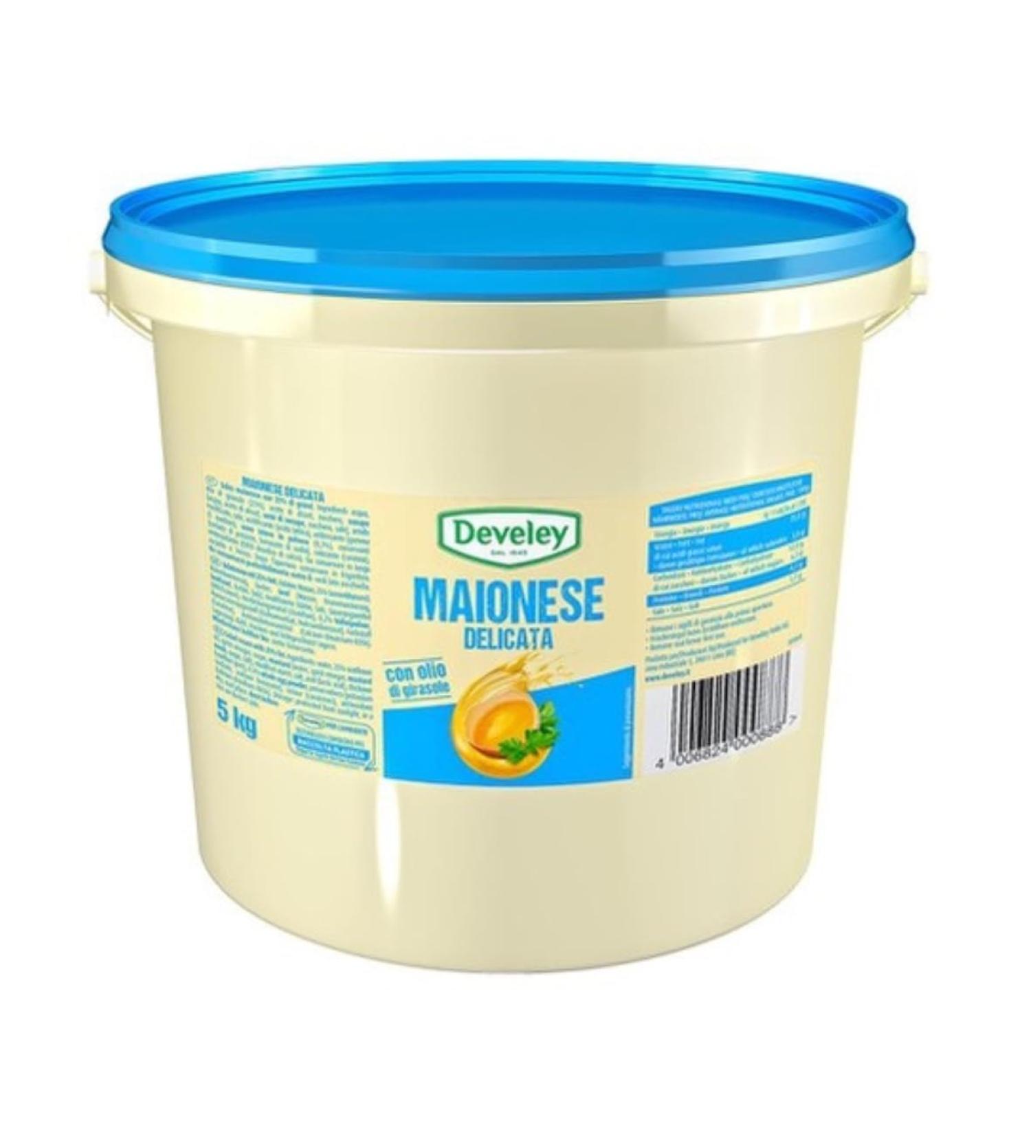 Develey Mayonnaise Sauce Develey Mayonnaise Delicate Bucket 5 kg