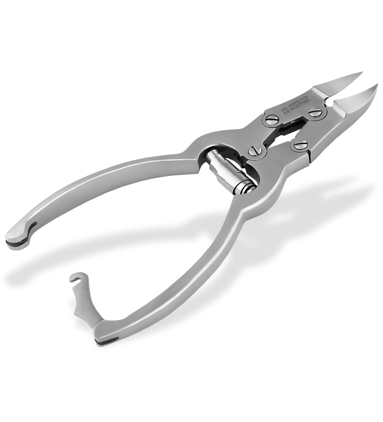Buy Stainless Steel Foot Nail Pliers - Double Gear for Thick Toenails | International Shipping - Buy Online on GoSupps.com