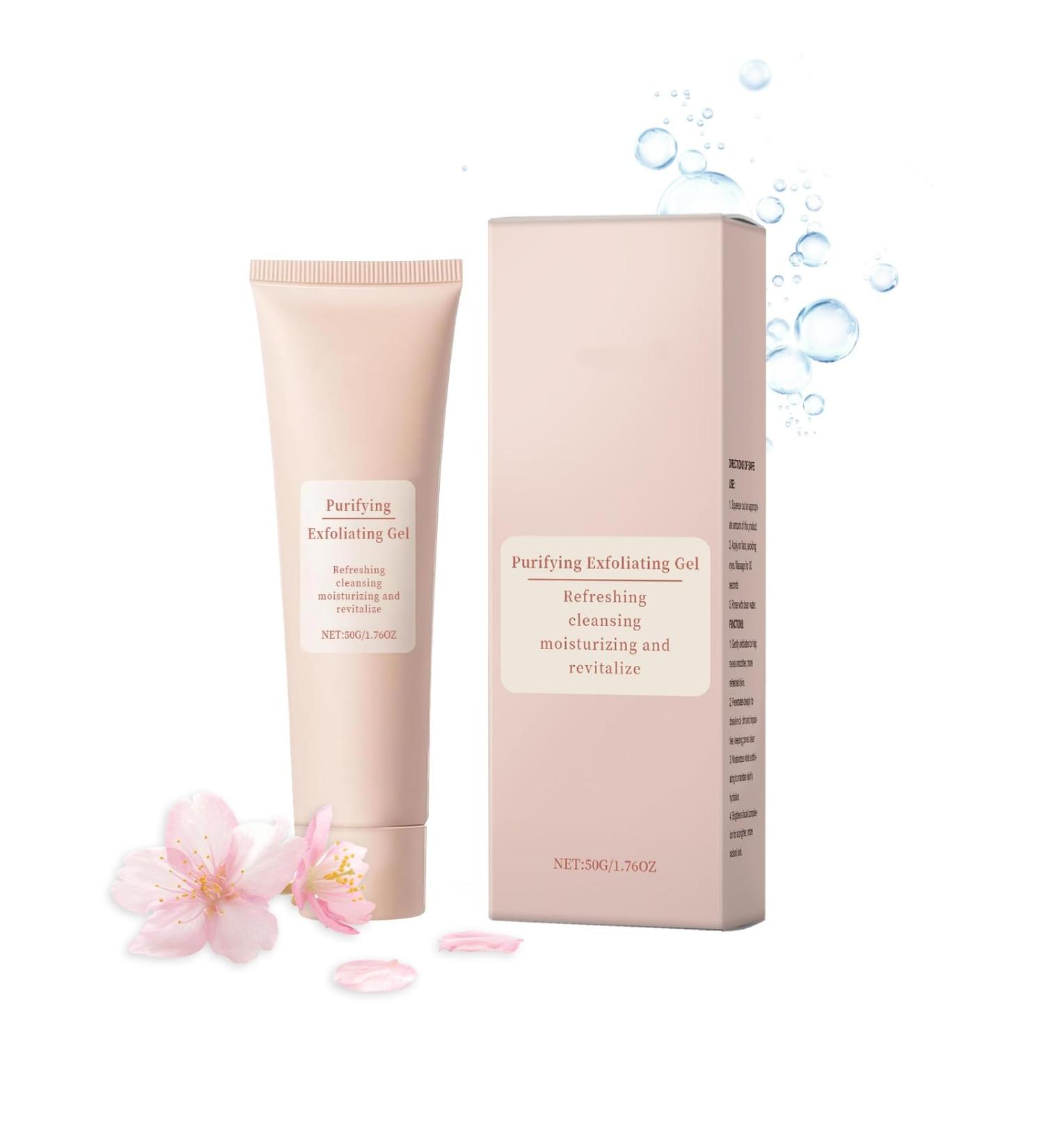  FUYOULILO Purifying Exfoliating Gel Purifying Facial Exfoliating Gel Purifying Exfoliating Gel for Deep Body Cleansing Brightening and Moisturizing (1 PCS) - Buy Online on GoSupps.com