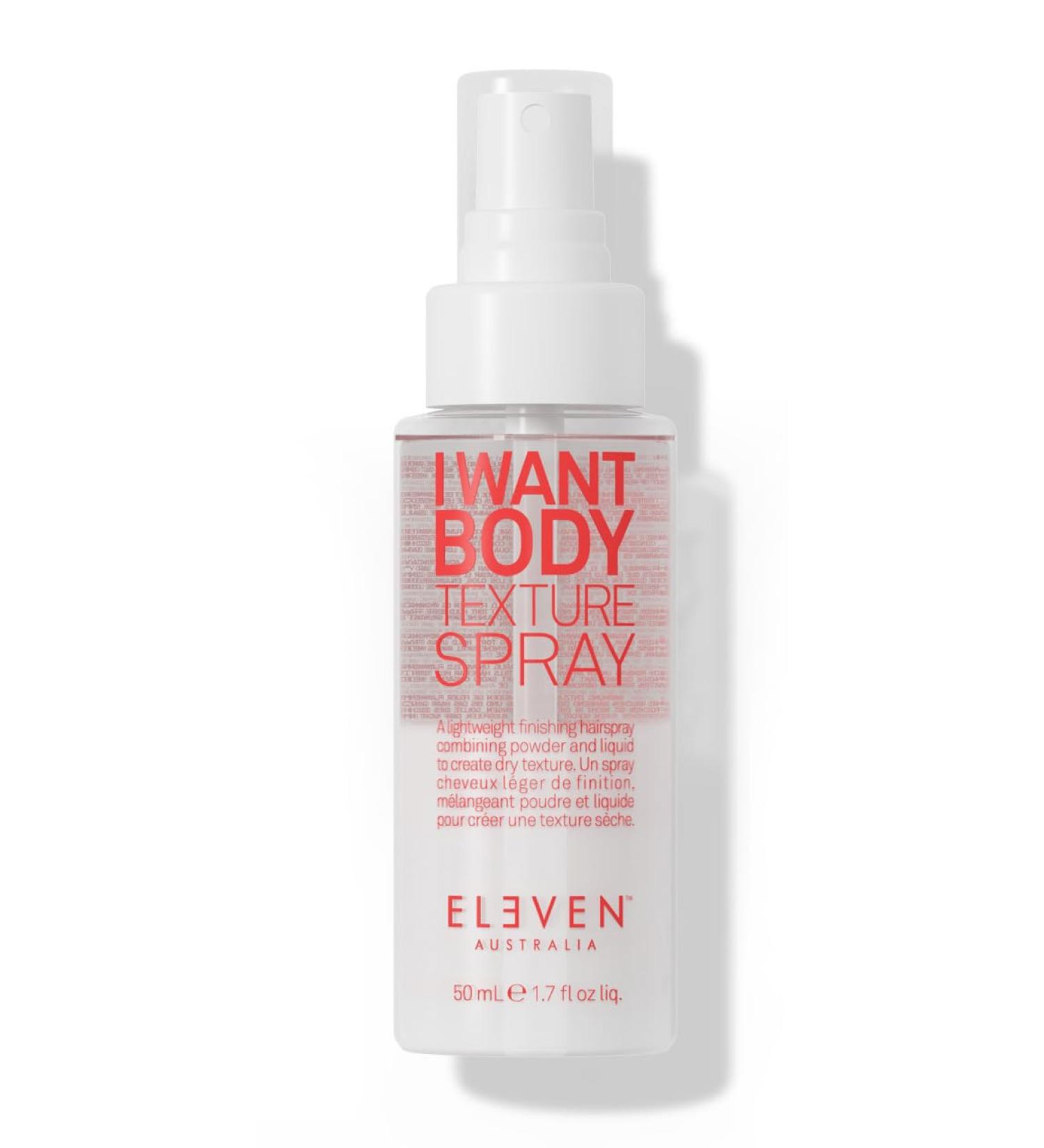 ELEVEN AUSTRALIA I Want Body Texture Spray For Anyone Who Loves Texture 1.7 Fl Oz (Pack of 1)