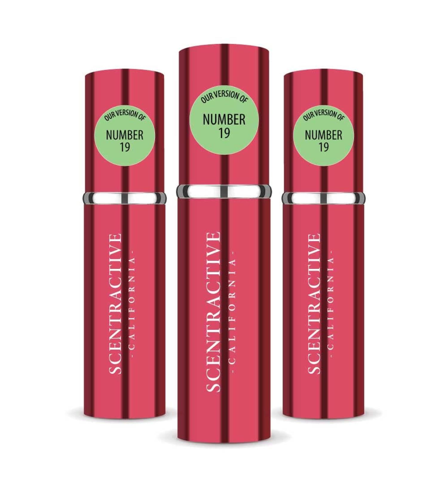 CA Perfume Impression of Number 19 For Women Replica Version Fragrance Dupes Concentrated Long Lasting Eau de Parfum Spray Refillable Atomizer Bottle 0.17 Fl Oz/5ml-X3 CHNL NUMBER 19 IMPRESSION 0.51 Fl Oz (Pack of 1) - Buy Online on GoSupps.com