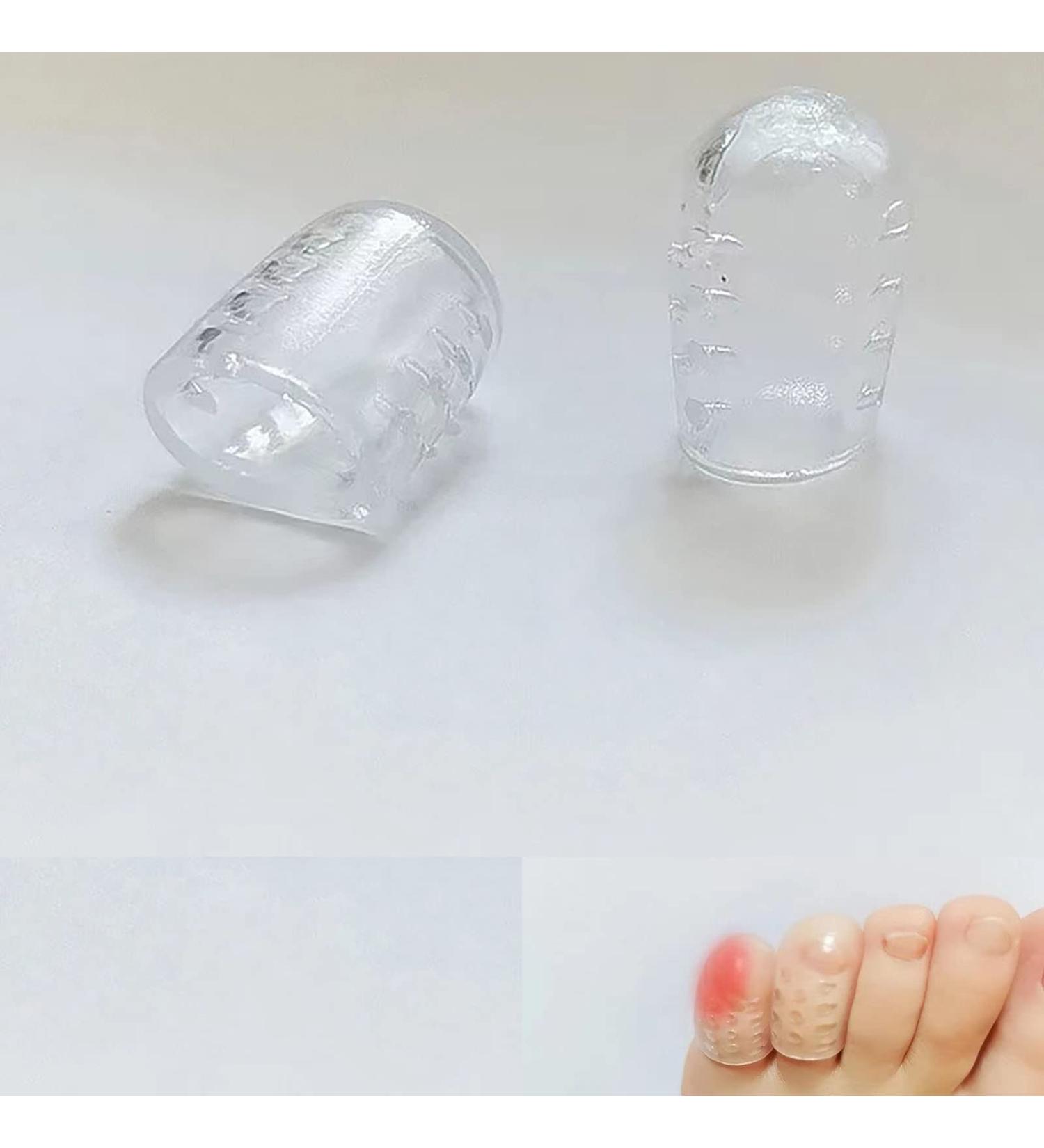 Clear Gel Toe Caps - Breathable Silicone Anti-Friction Toe Protectors (10 Pack) - Buy Online on GoSupps.com