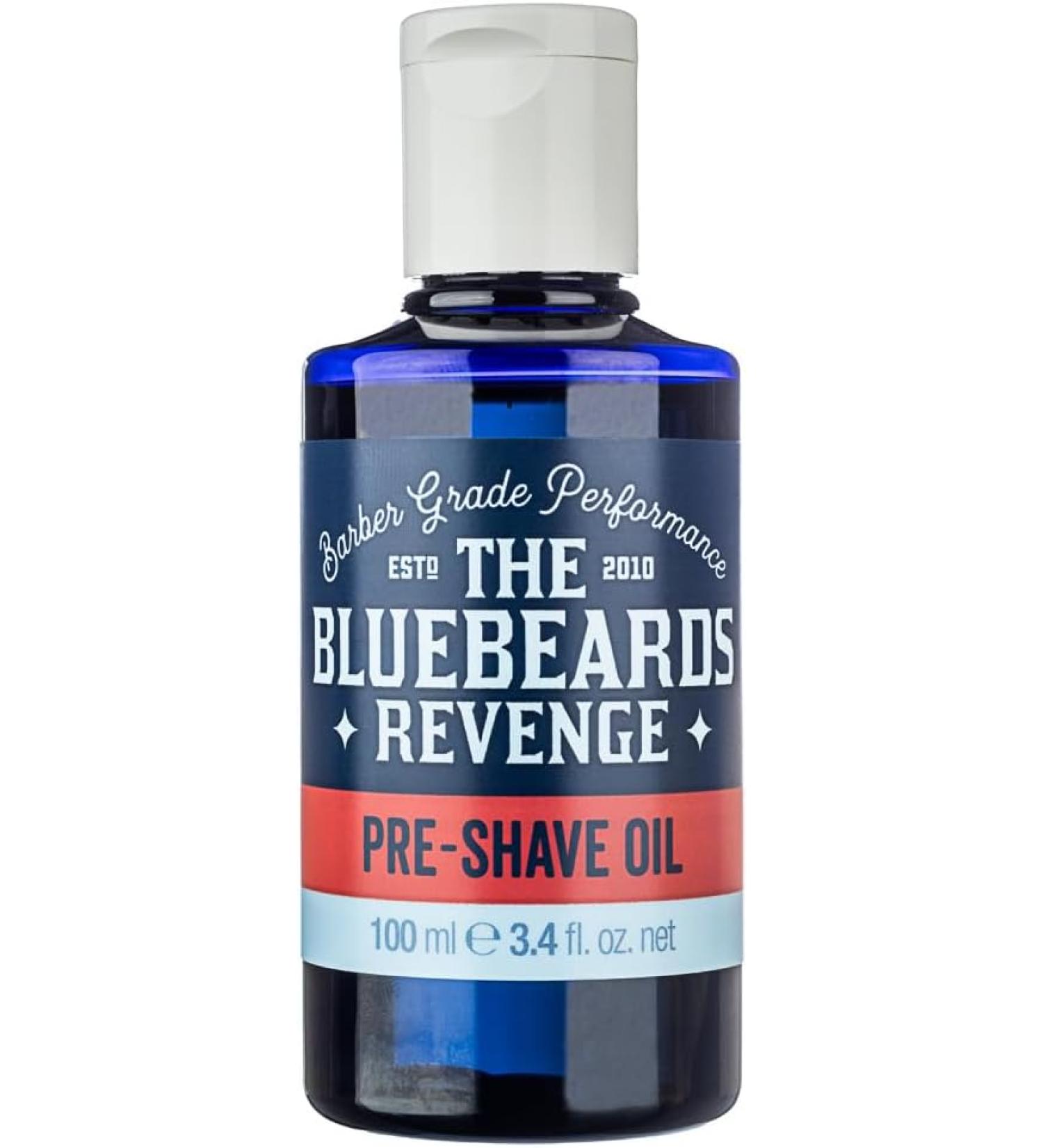 The Bluebeards Revenge Pre Shave Oil for Men Vegan Friendly Oil for Sensitive Skin Helps to Prevent Skin Irritation 100ml 100 ml (Pack of 1) - Buy Online on GoSupps.com