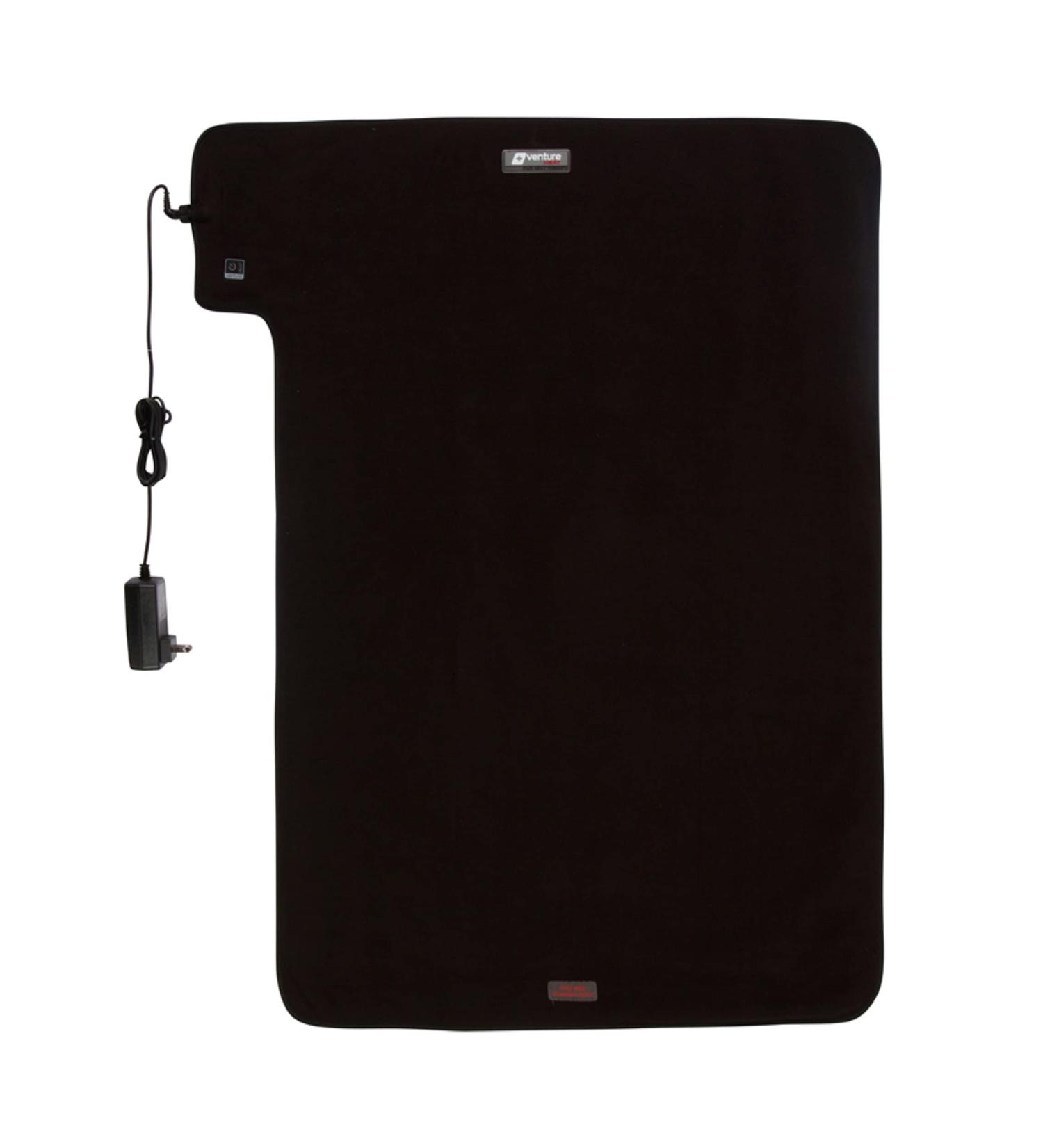 36x24 Venture Heat Far Infrared Deep Heating Pad for Injury Recovery and Pain Relief - 10 Hour Shutoff, Ultra-Soft Electric Therapeutic Device - Half Length (Pack of 1) - Buy Online on GoSupps.com