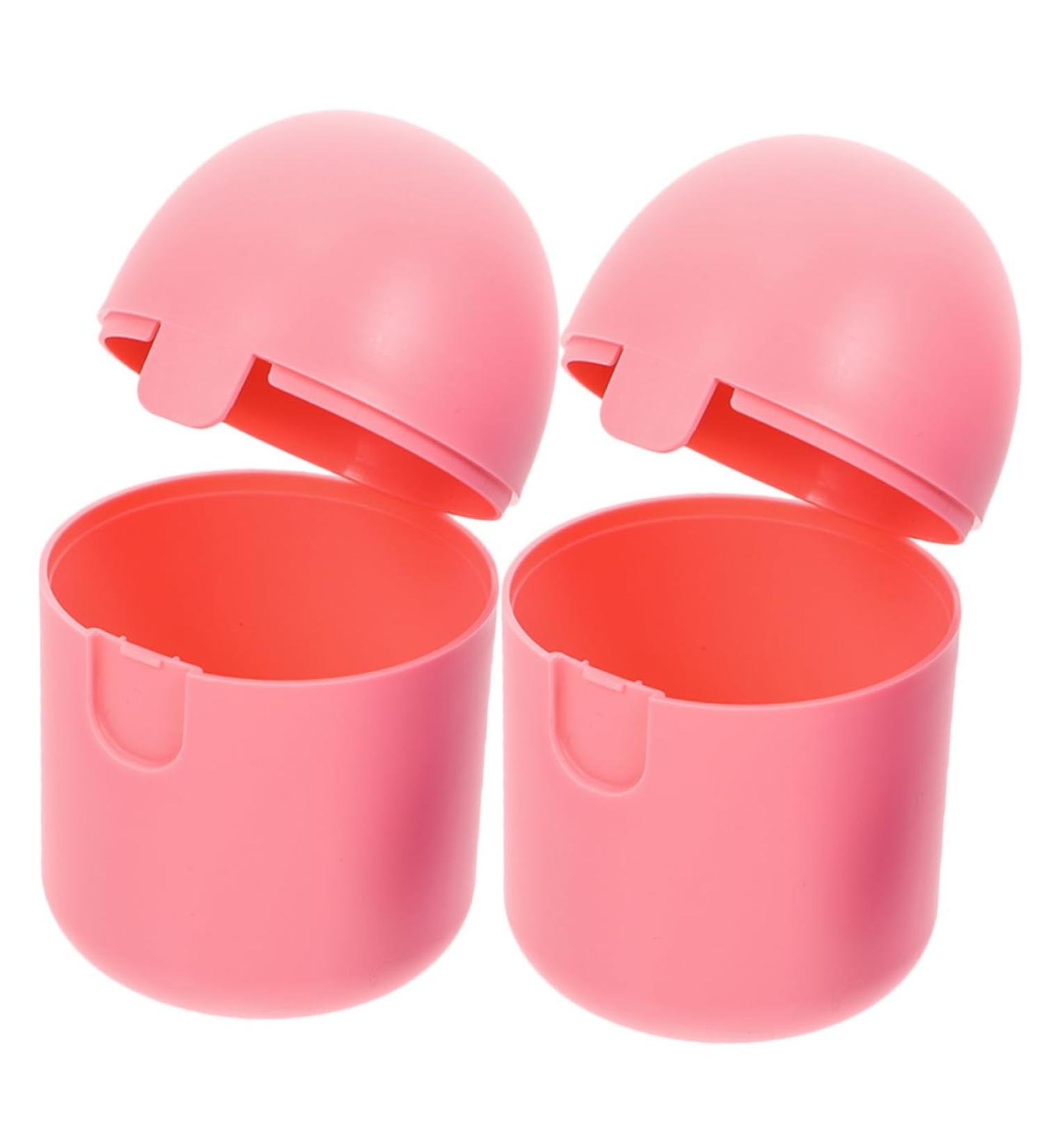 Moluckfu Menstrual Cup Holder - 2PCS Colorful Storage Box for Home Cleaning & Organization | Compact Menstrual Cup Supply Tool - Buy Online on GoSupps.com