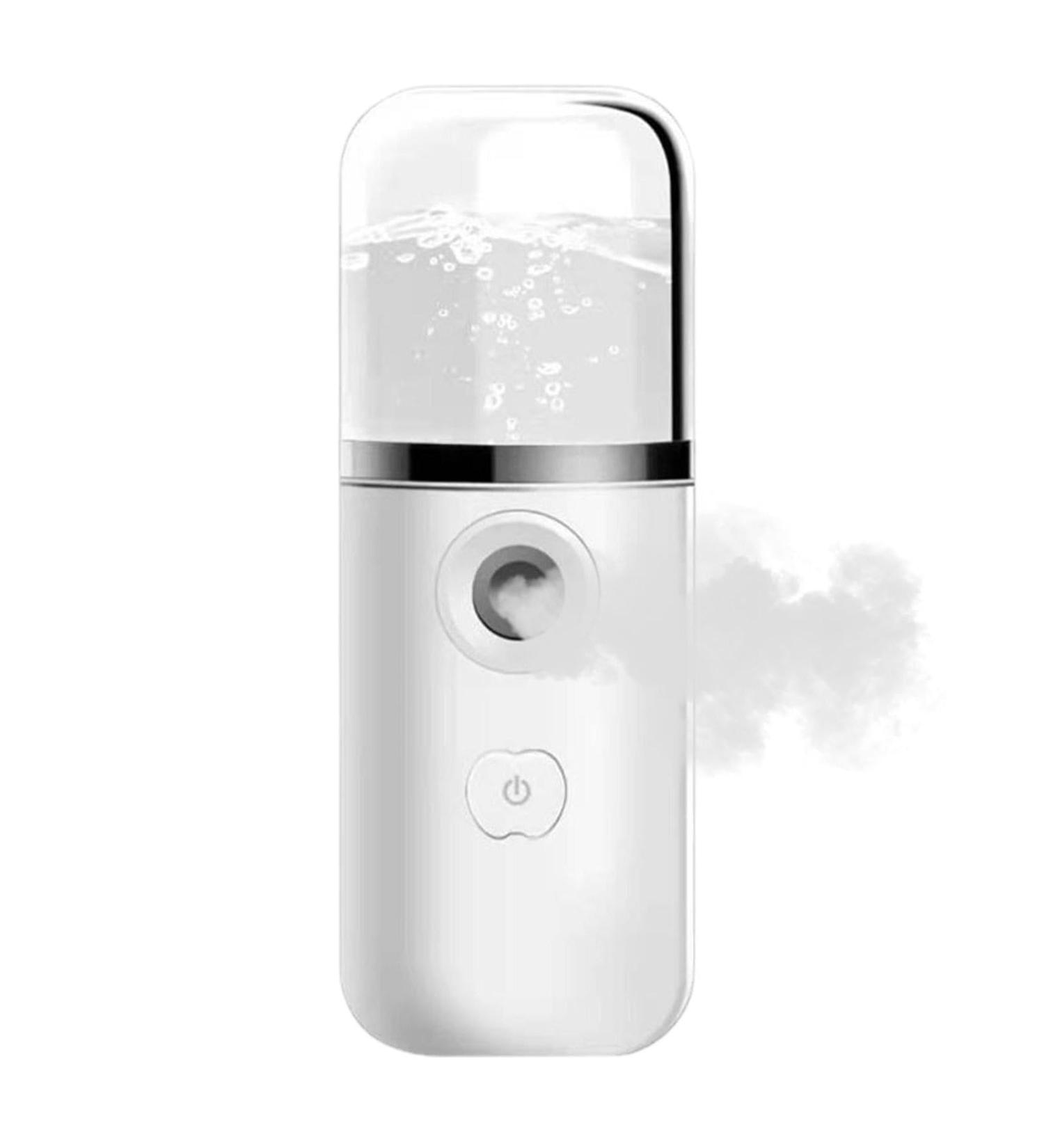 Mist Sprayer - Hydrating Handy Handheld Nano Facial Mist Sprayer | Hydrating USB Rechargeable for Eyelash Extensions Face Face Hydrating White - Buy Online on GoSupps.com