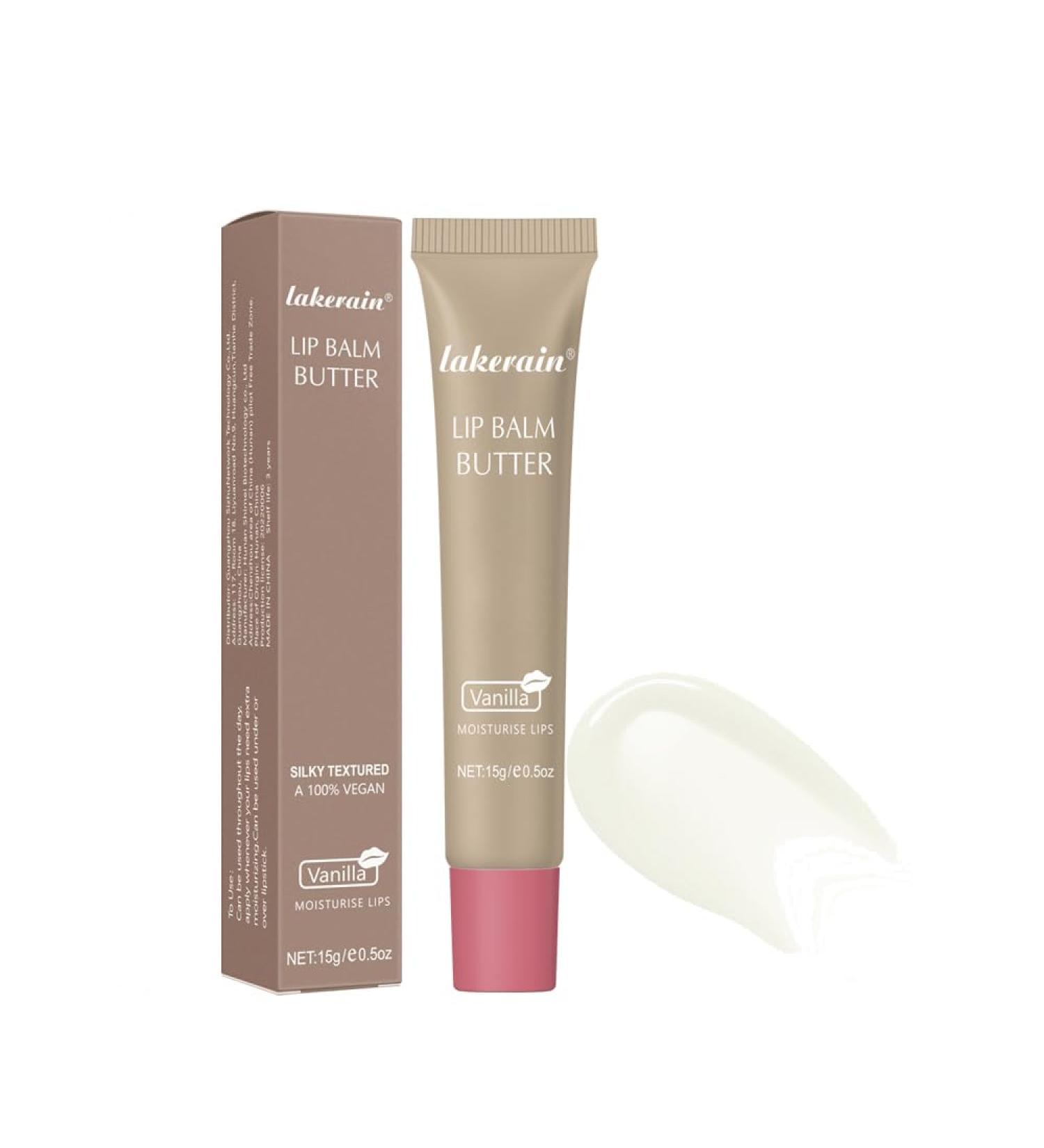 Lip Butter Balm Birthday Cake Lip Balm Cocoa Butter Conditioning Lip Mask And Lip Balm For Instant Moisture Shine And Hydration Soothing Lip Care Enhance The Texture Of Your Lips (#1 Vanilla) - Buy Online on GoSupps.com