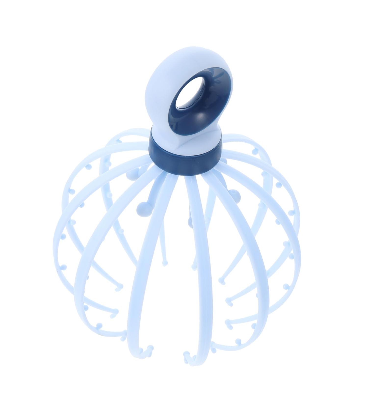 Buy Oatipho Tiger Band Head Massage Device - Claw Style Scalp Tool for Ultimate Head Care | Plastic Design with Steel Ball Extender 21x15x15cm Blue | International Shipping Available - Buy Online on GoSupps.com